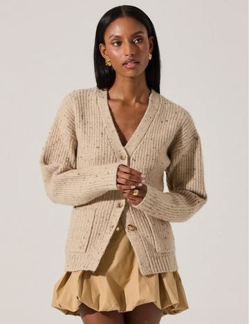 Saffi Sweater, Oatmeal/Multi