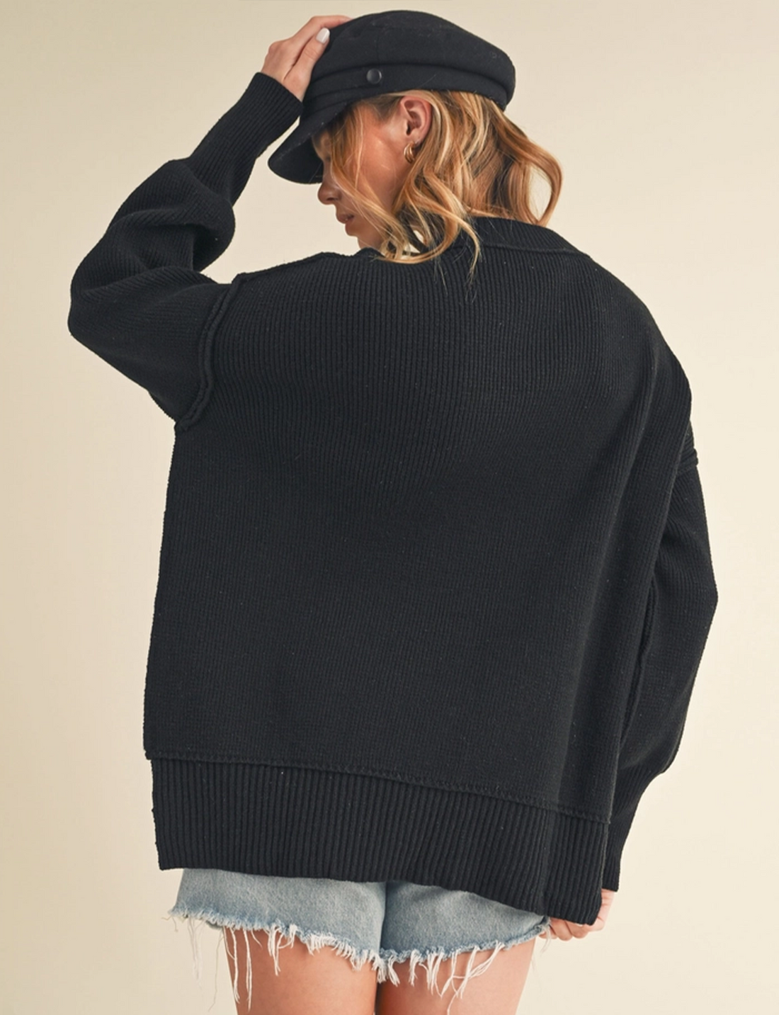 Ina Sweater, Black