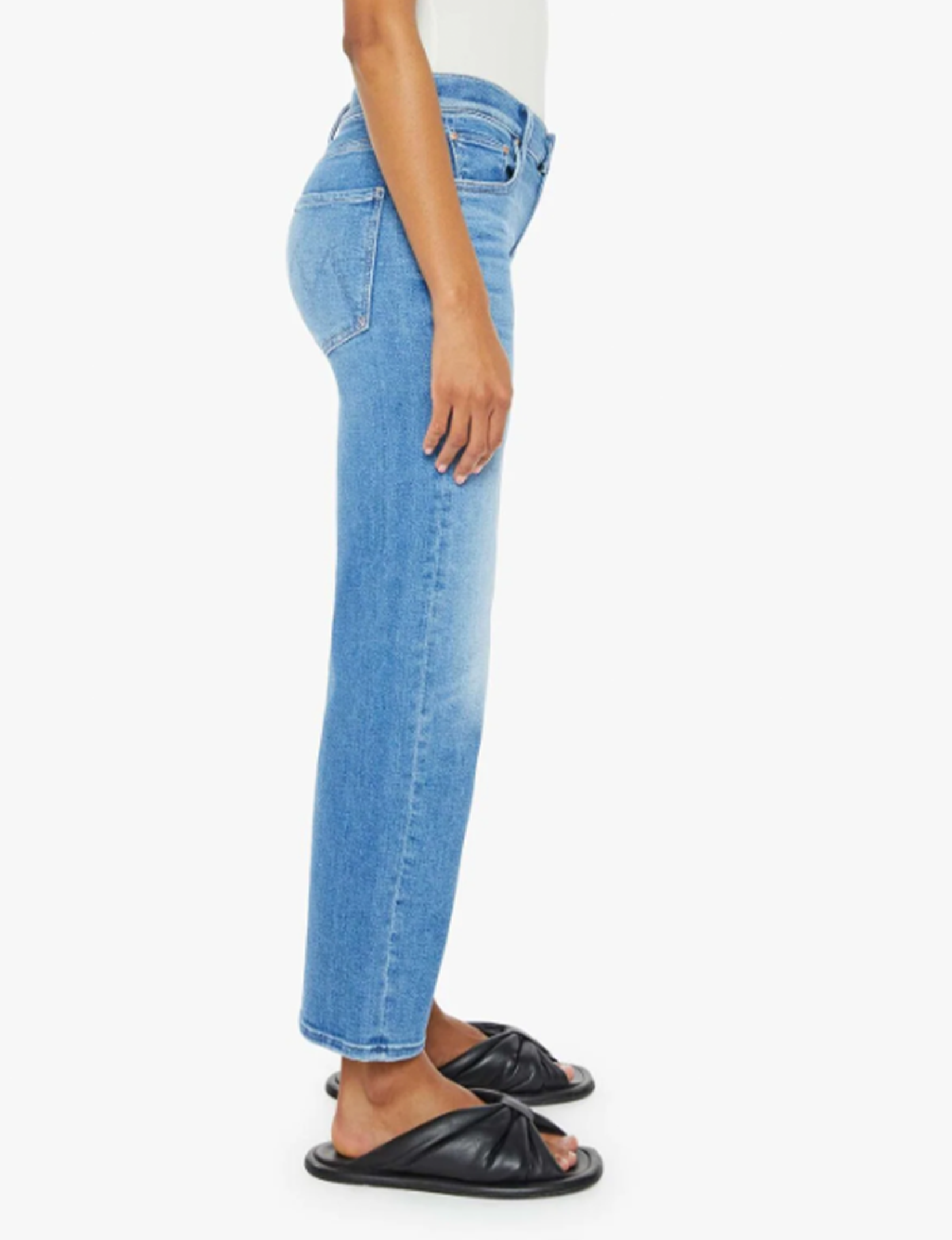 Mid Rise Rambler Zip Ankle, Out of The Blue