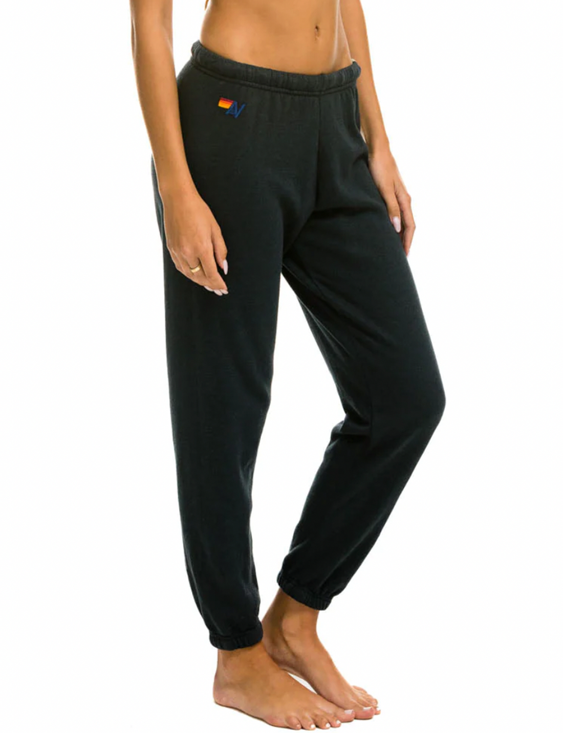 5 Stripe Sweatpants, Charcoal/Grey