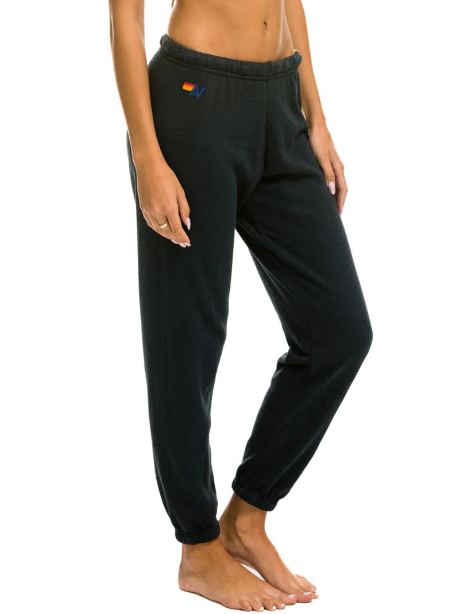 5 Stripe Sweatpants, Charcoal/Grey