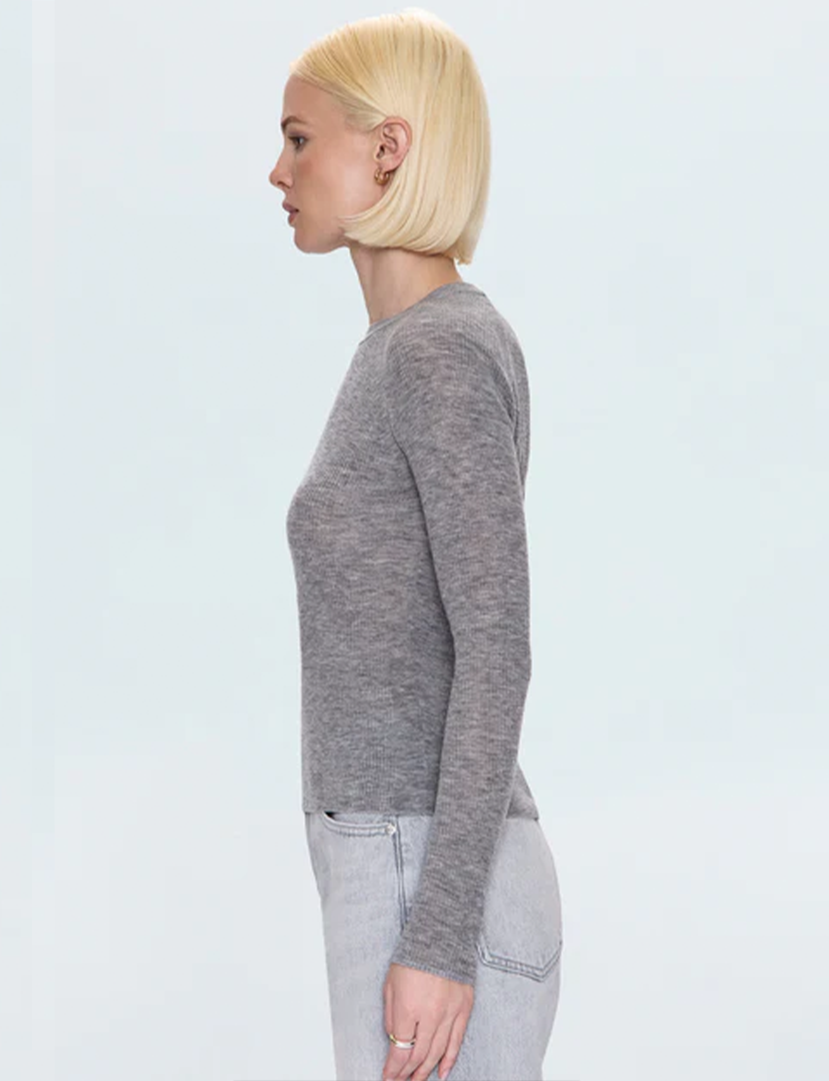 Juno Sweater, Heather/Charcoal