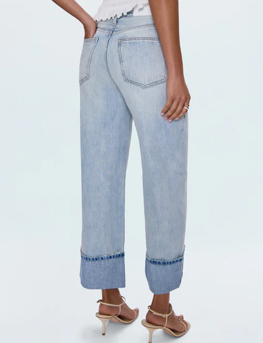 Ryder High Rise Cuffed Leg, Sunrise