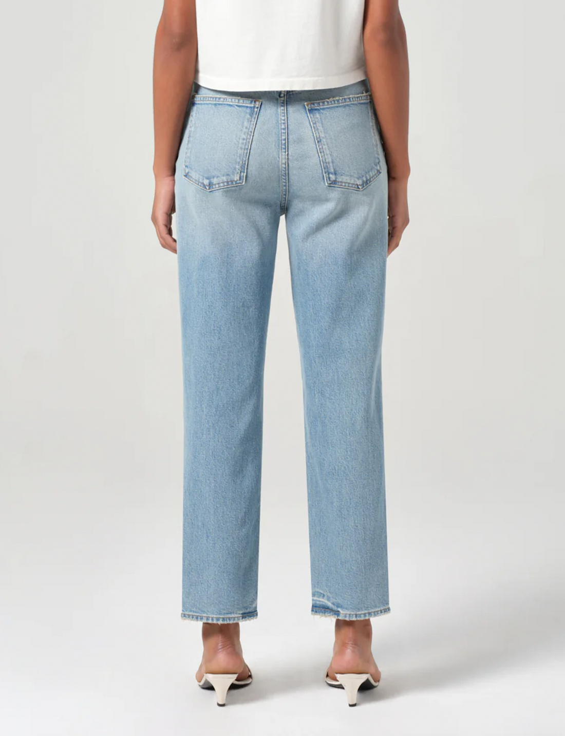 90s Pinch Waist Crop, Ripple