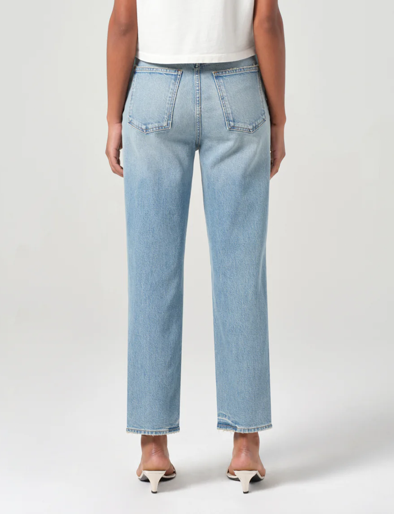 90s Pinch Waist Crop, Ripple