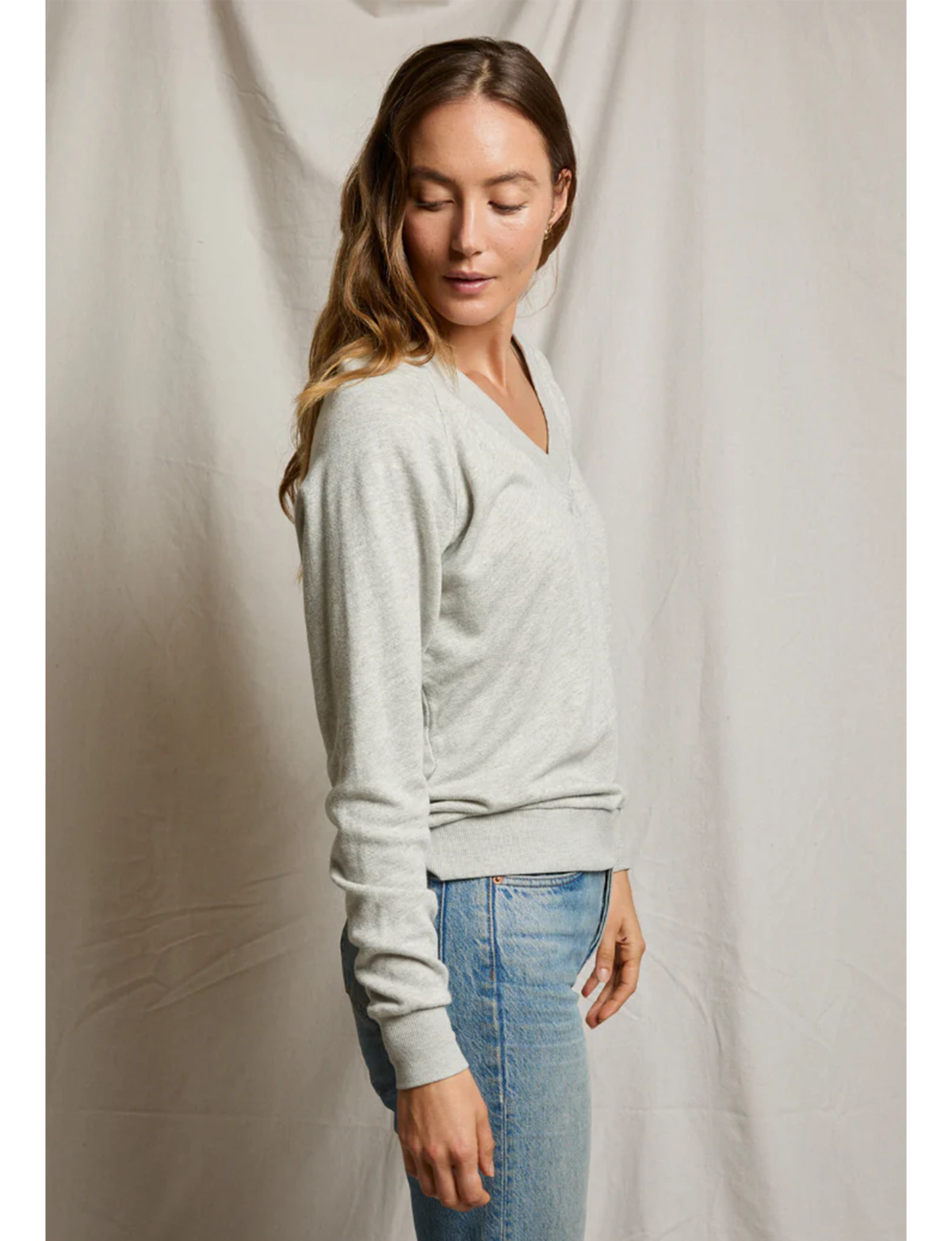 Sinead Sweatshirt, Heather Grey