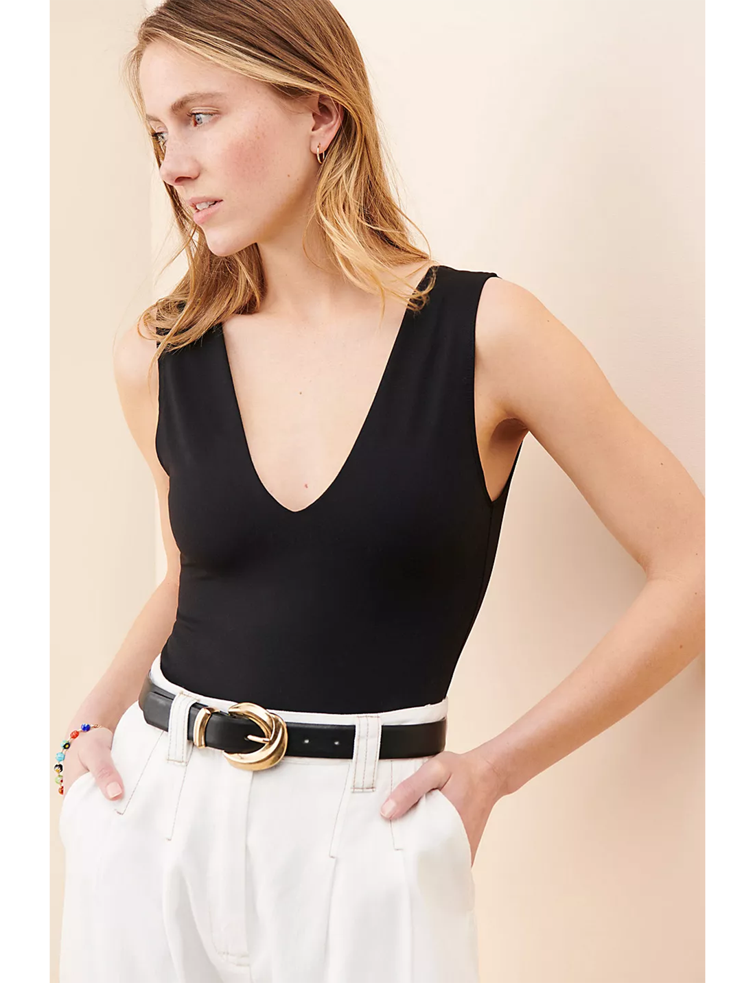 Keep It Sleek Bodysuit, Black