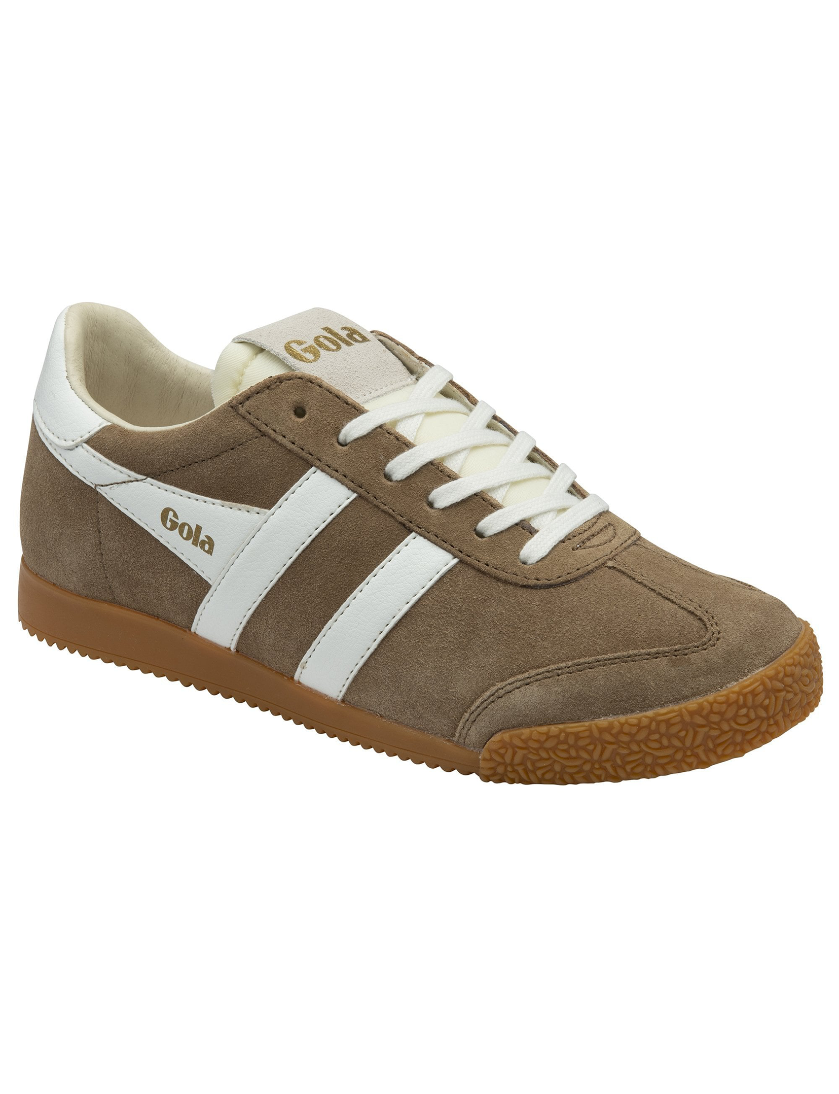Women's Elan Sneaker, Tobacco/White