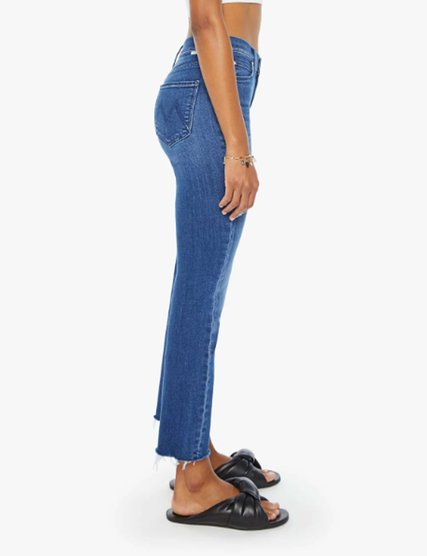 Mid Rise Dazzler Ankle Fray, Nothing Between Us