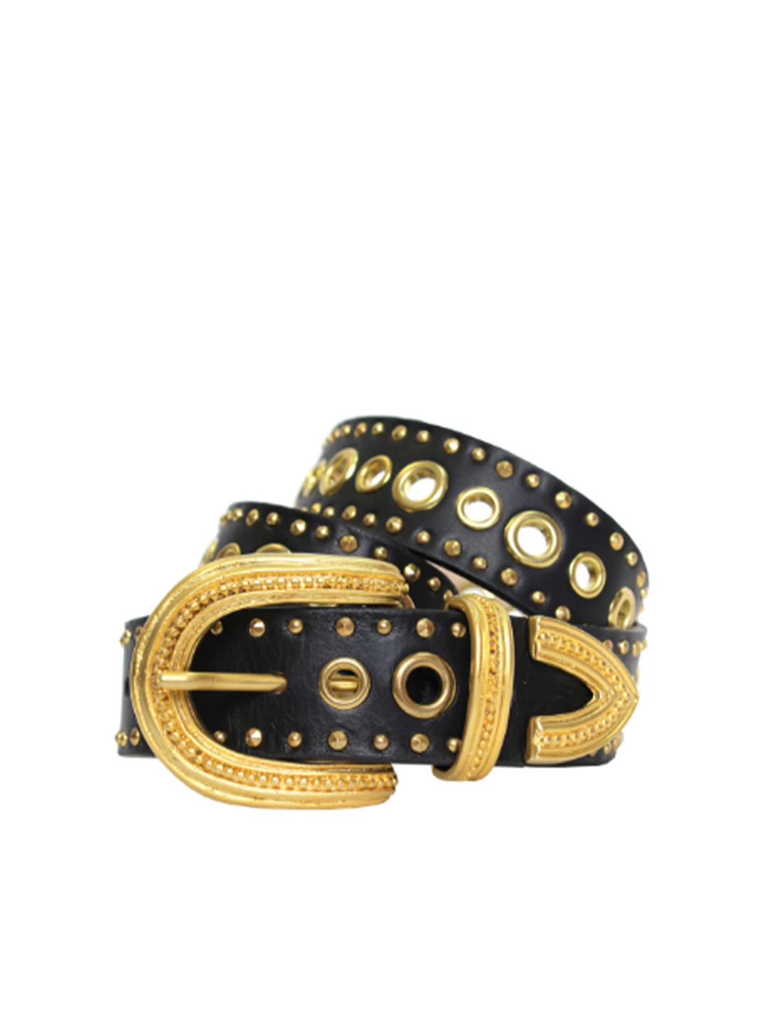 Cleopatra Belt, Black/Gold