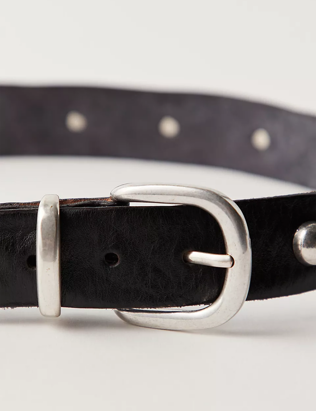 Rhodes Stud Belt, Black