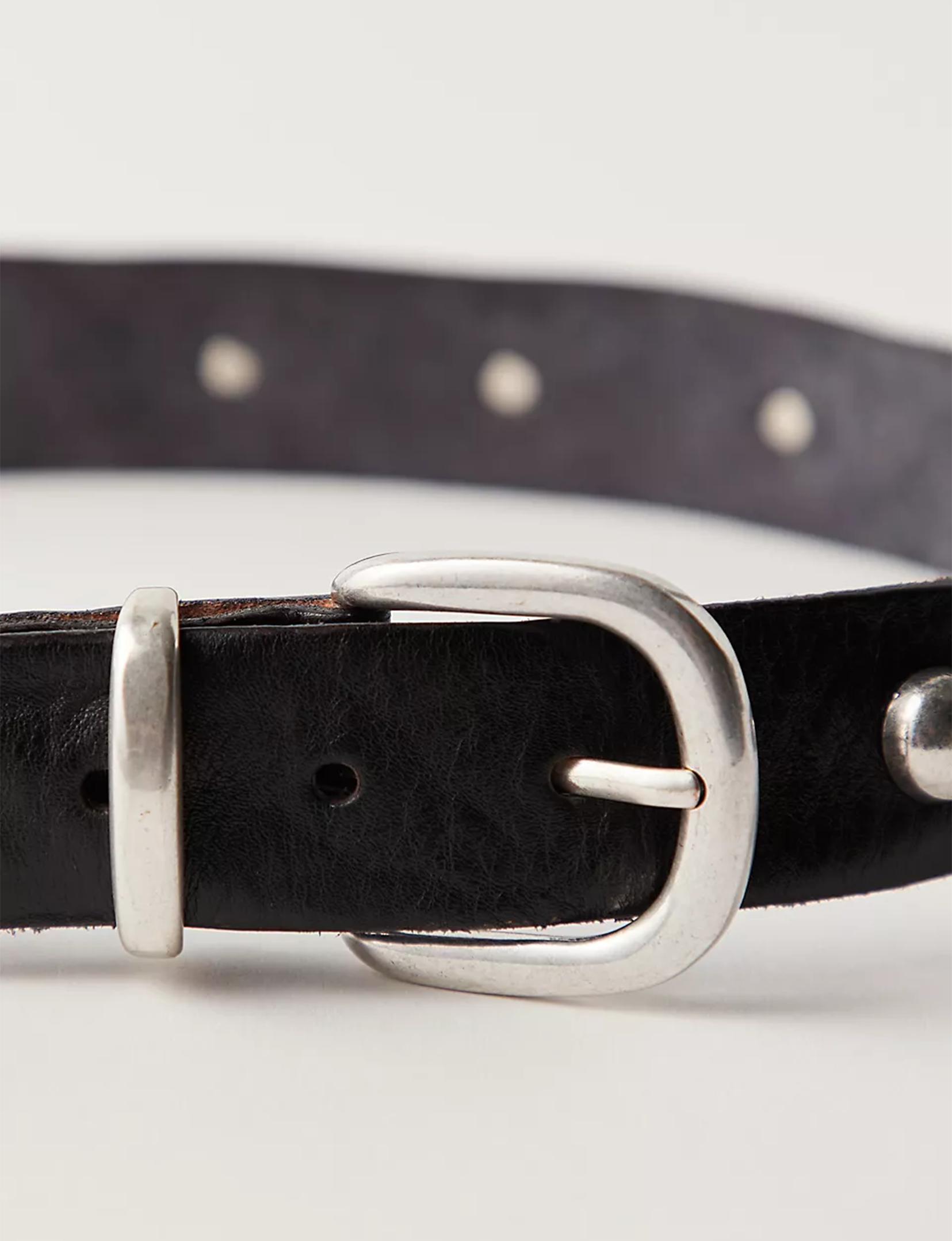 Rhodes Stud Belt, Black