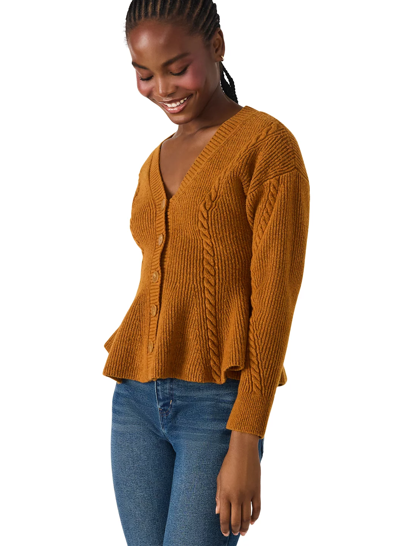 Courtney Sweater, Pumpkin Spice
