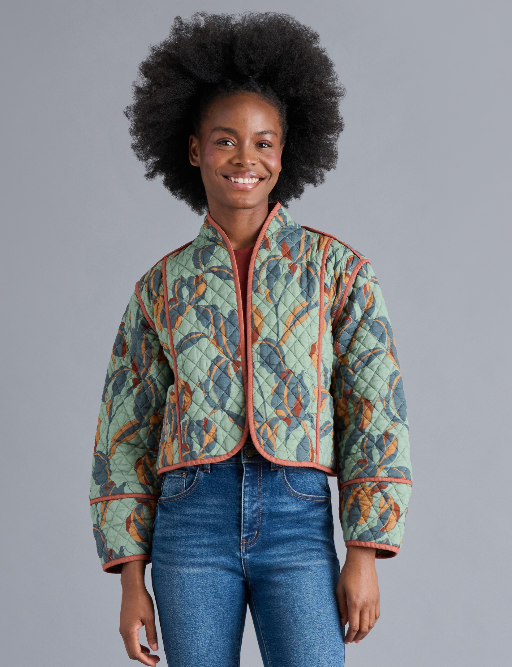 Adalynn Jacket, Dark Sage