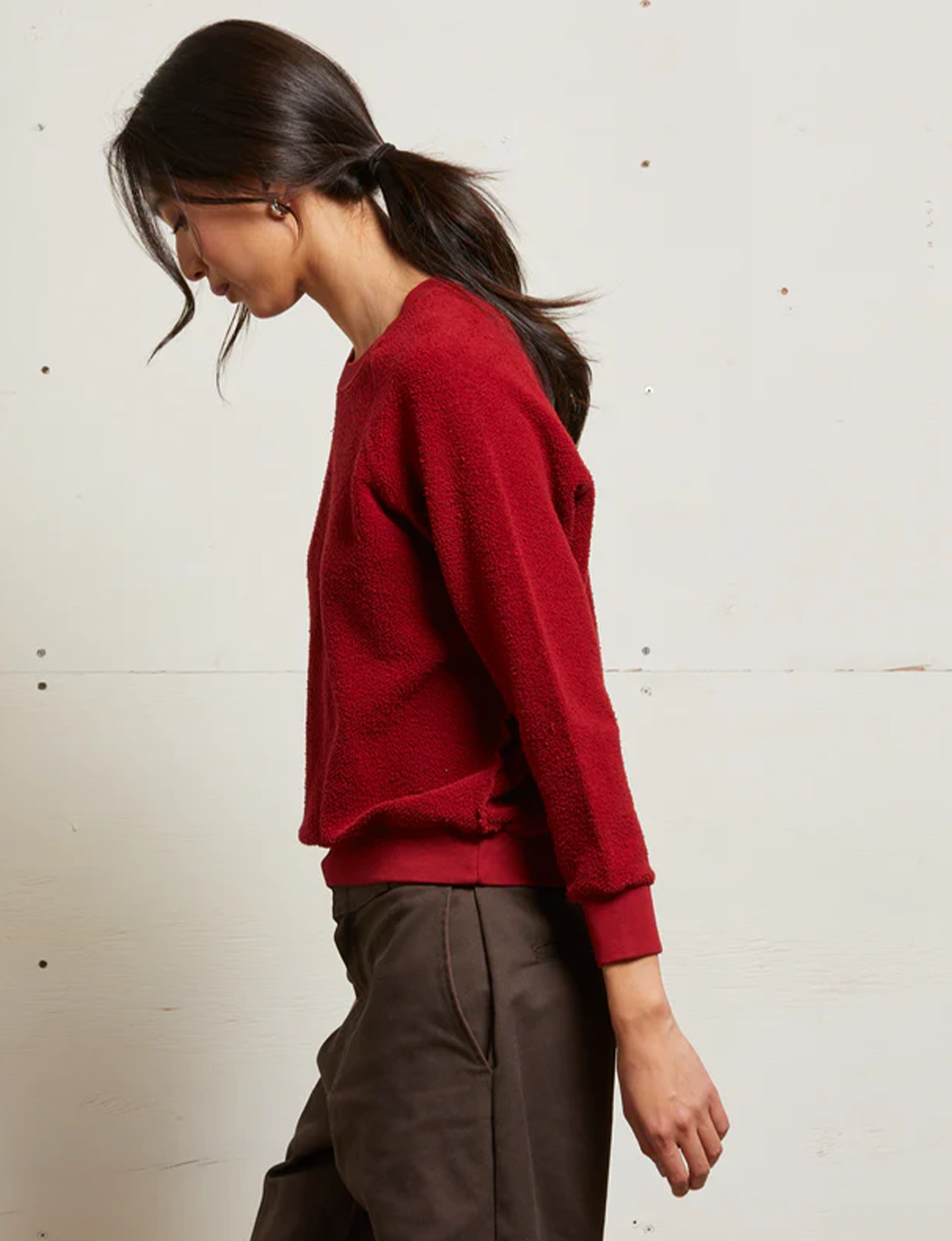 Ziggy Inside Out Sweatshirt, Maple