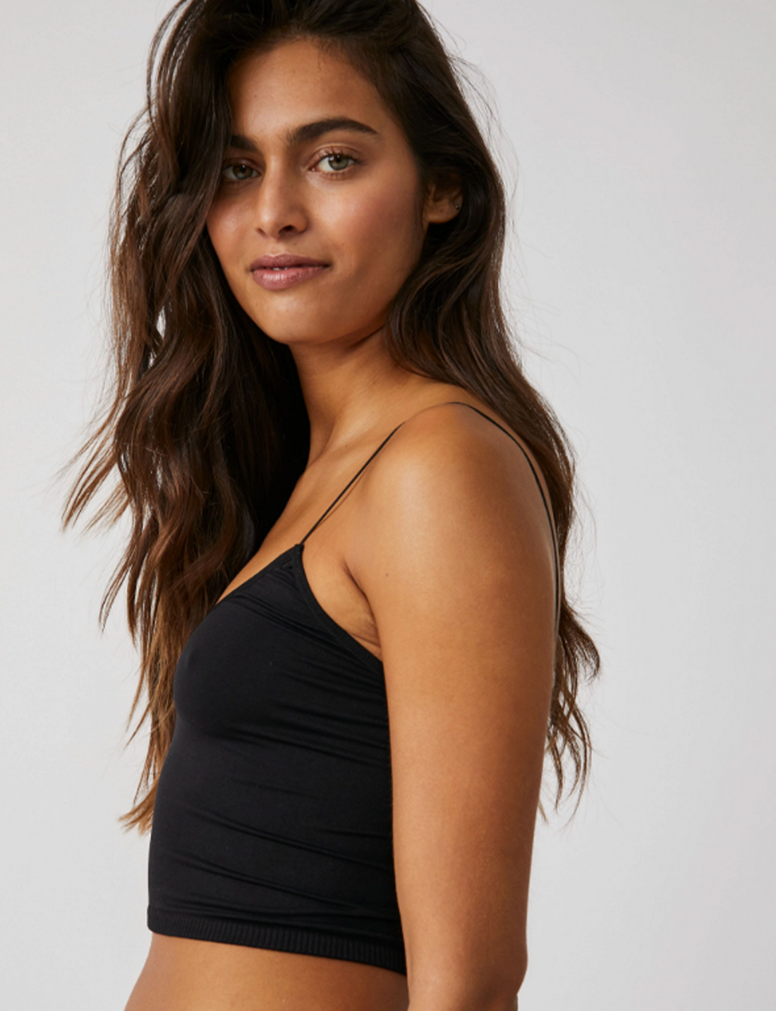 Skinny Strap Brami, Black