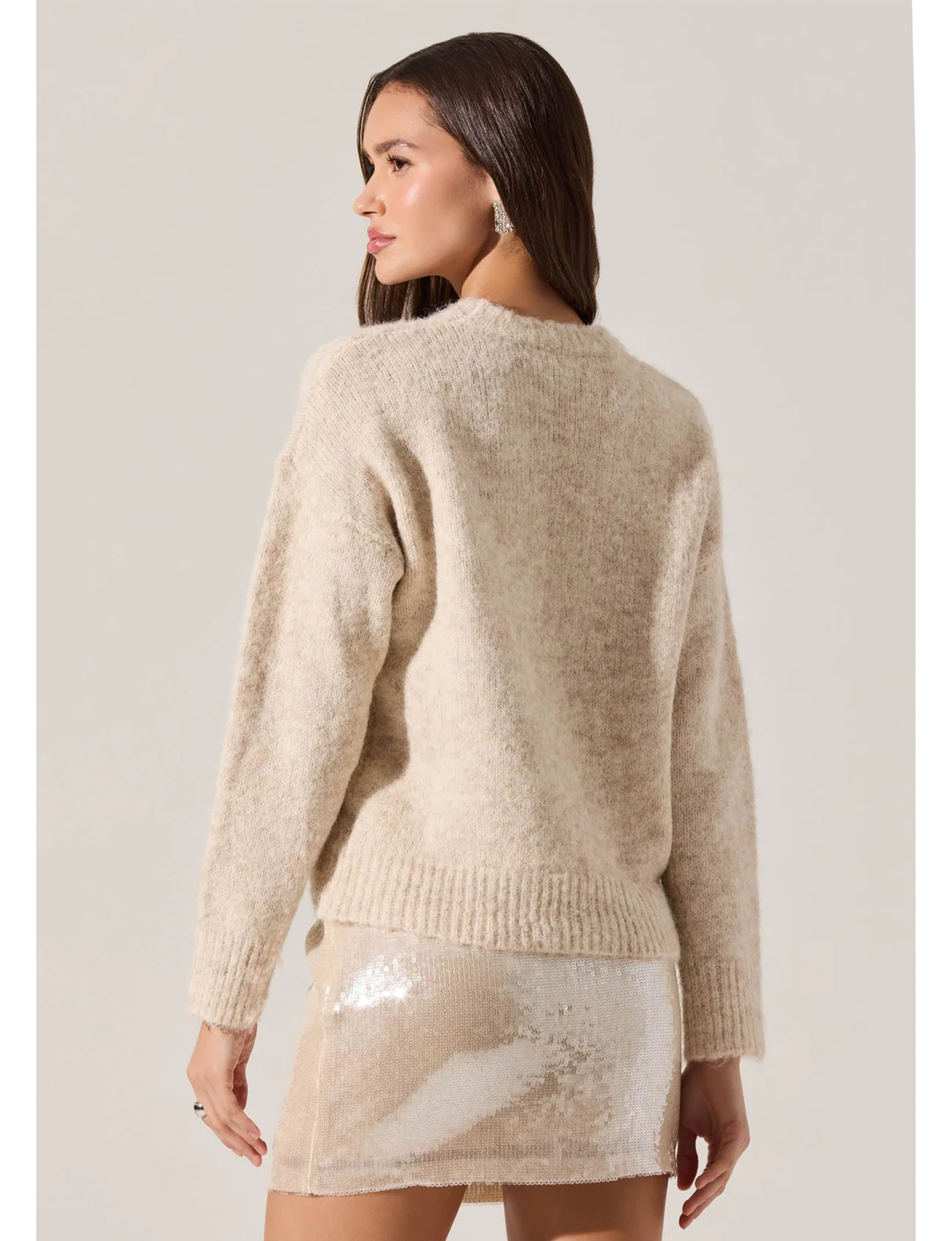 Selbie Sweater, Cream