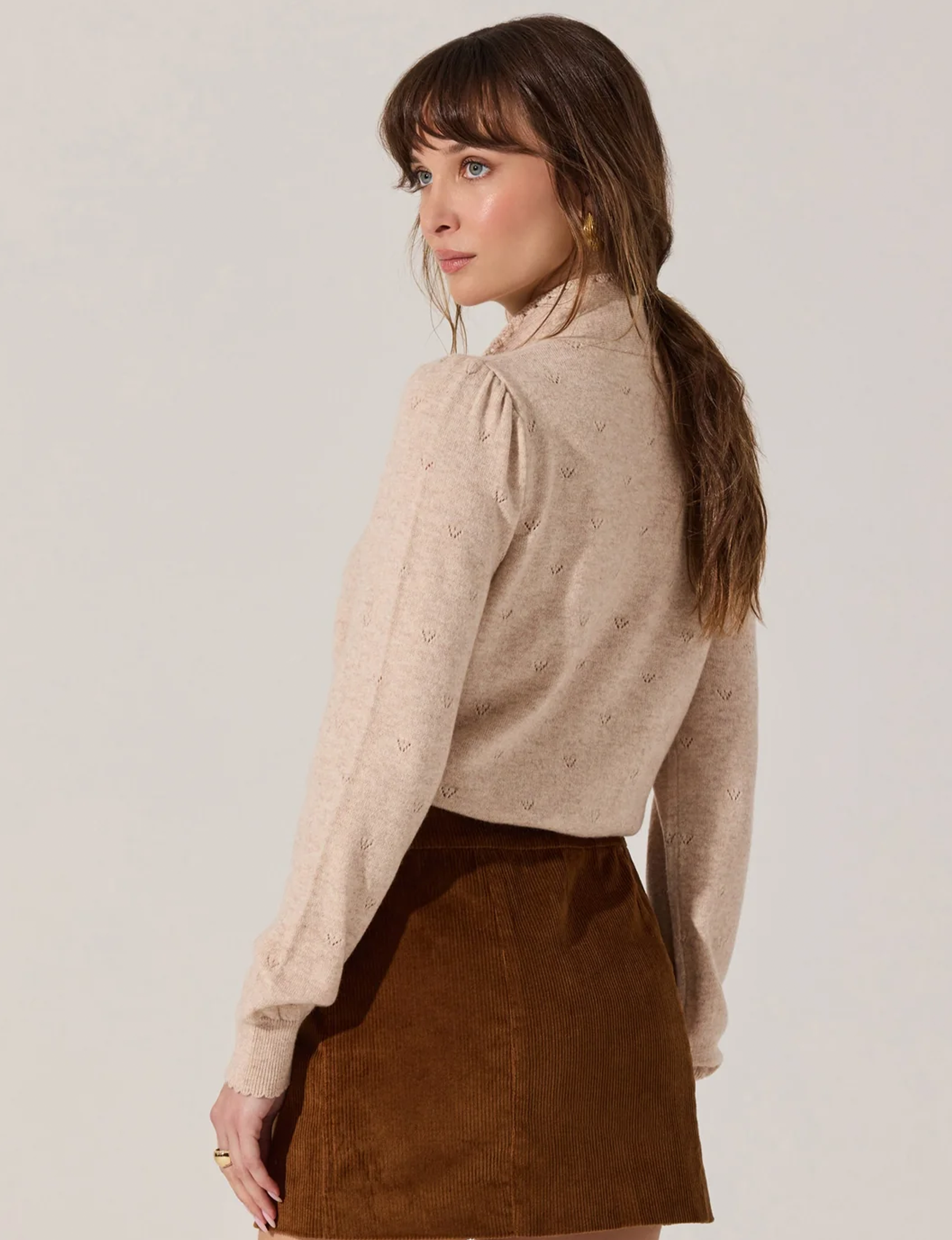 Ovalia Sweater, Oatmeal