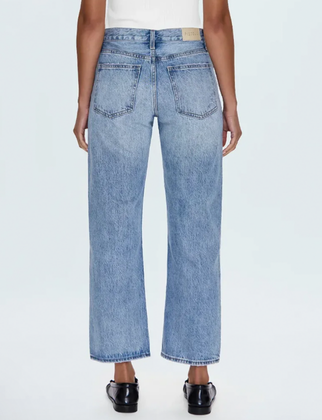 Lexi Relaxed Straight Jeans, Athens