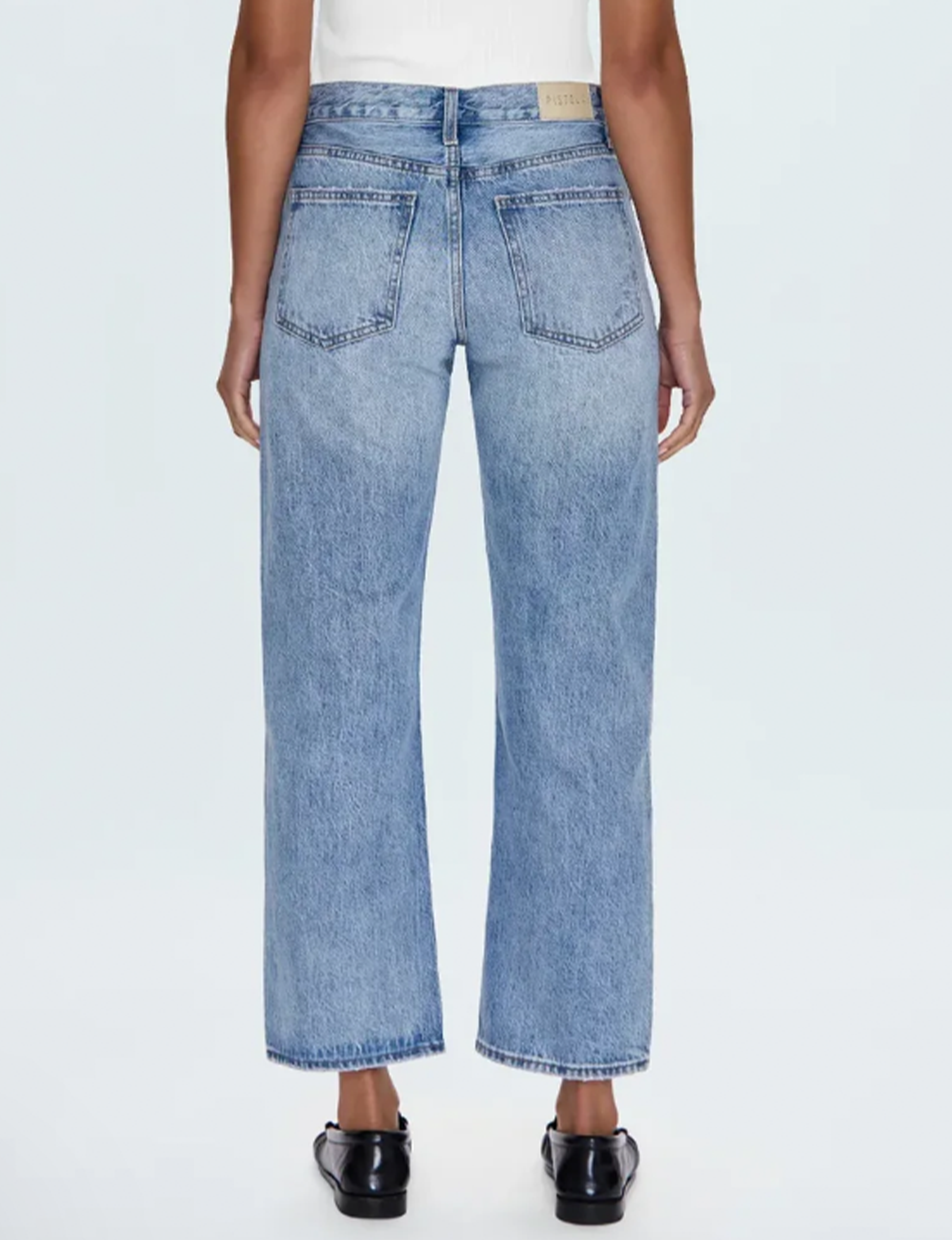 Lexi Relaxed Straight Jeans, Athens