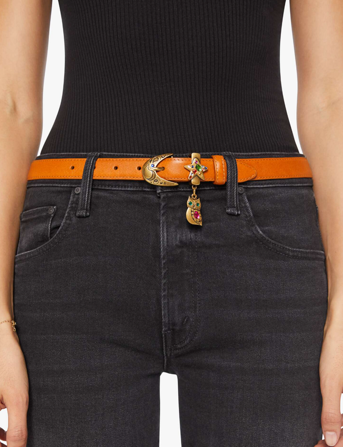 Charm School Belt, Brown