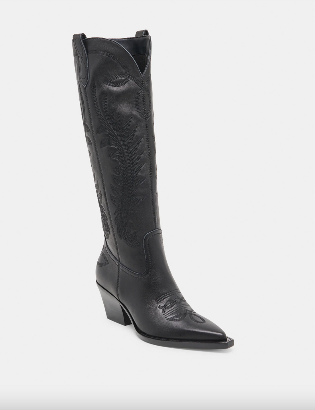Ryatt Boot, Black Leather