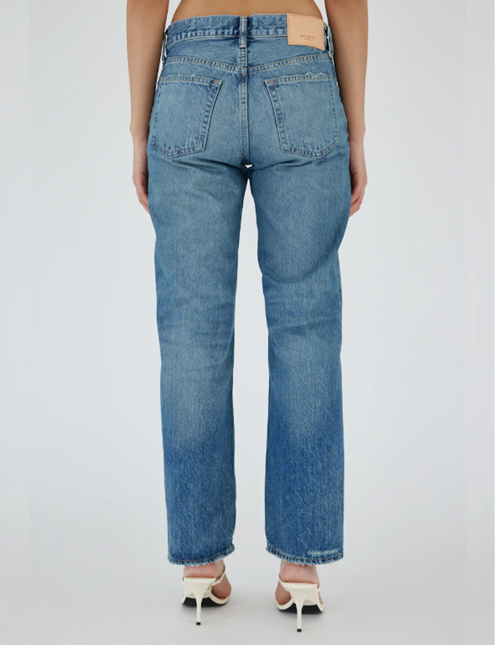 Trigg Low Rise Straight, Blue