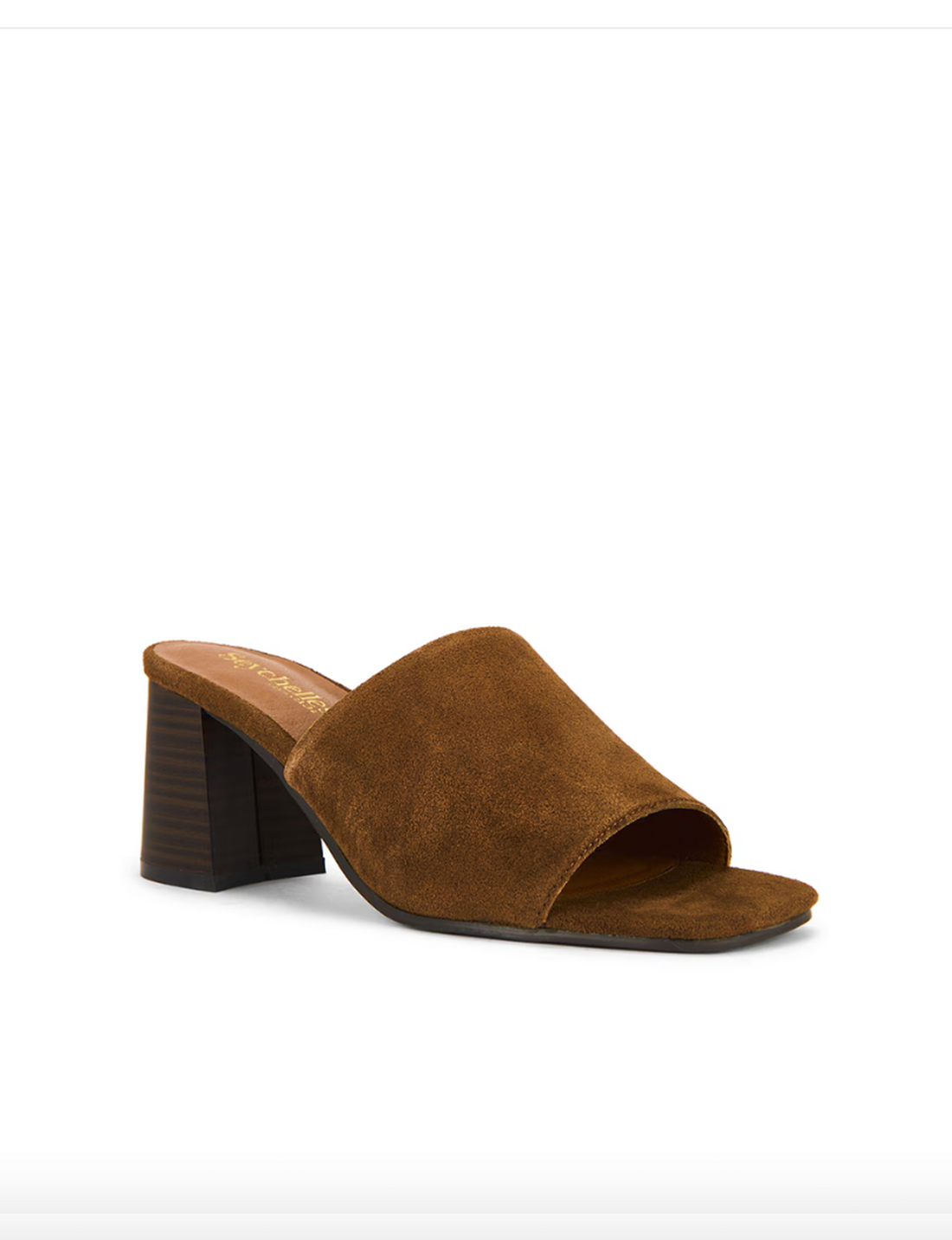 Adapt Raffia Heel, Brown Suede