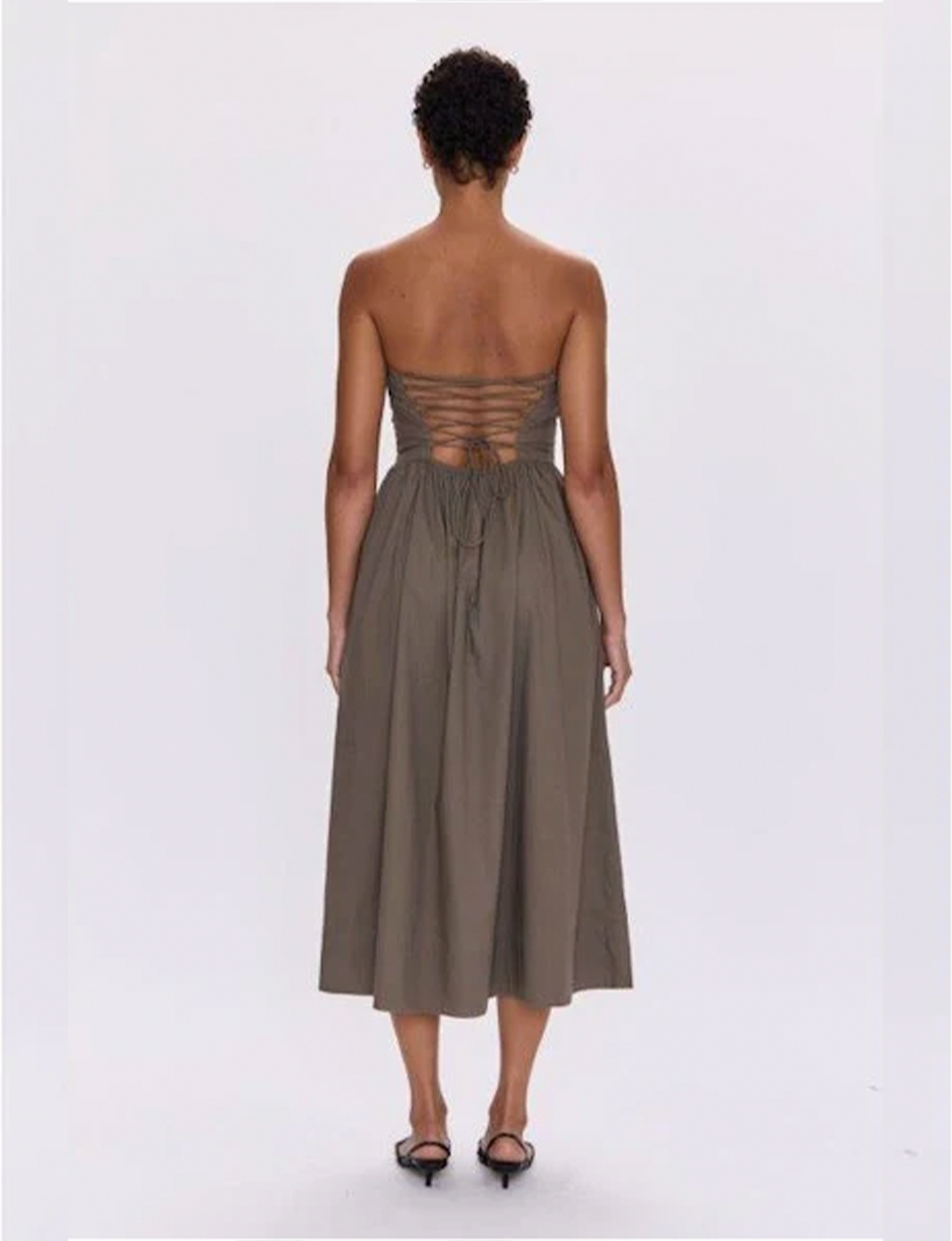 Florence Dress, Driftwood