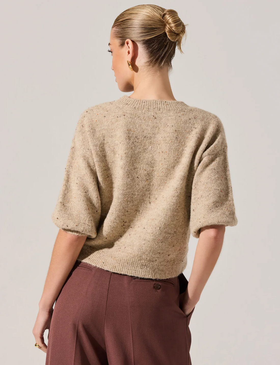 Colette Sweater, Oatmeal Multi