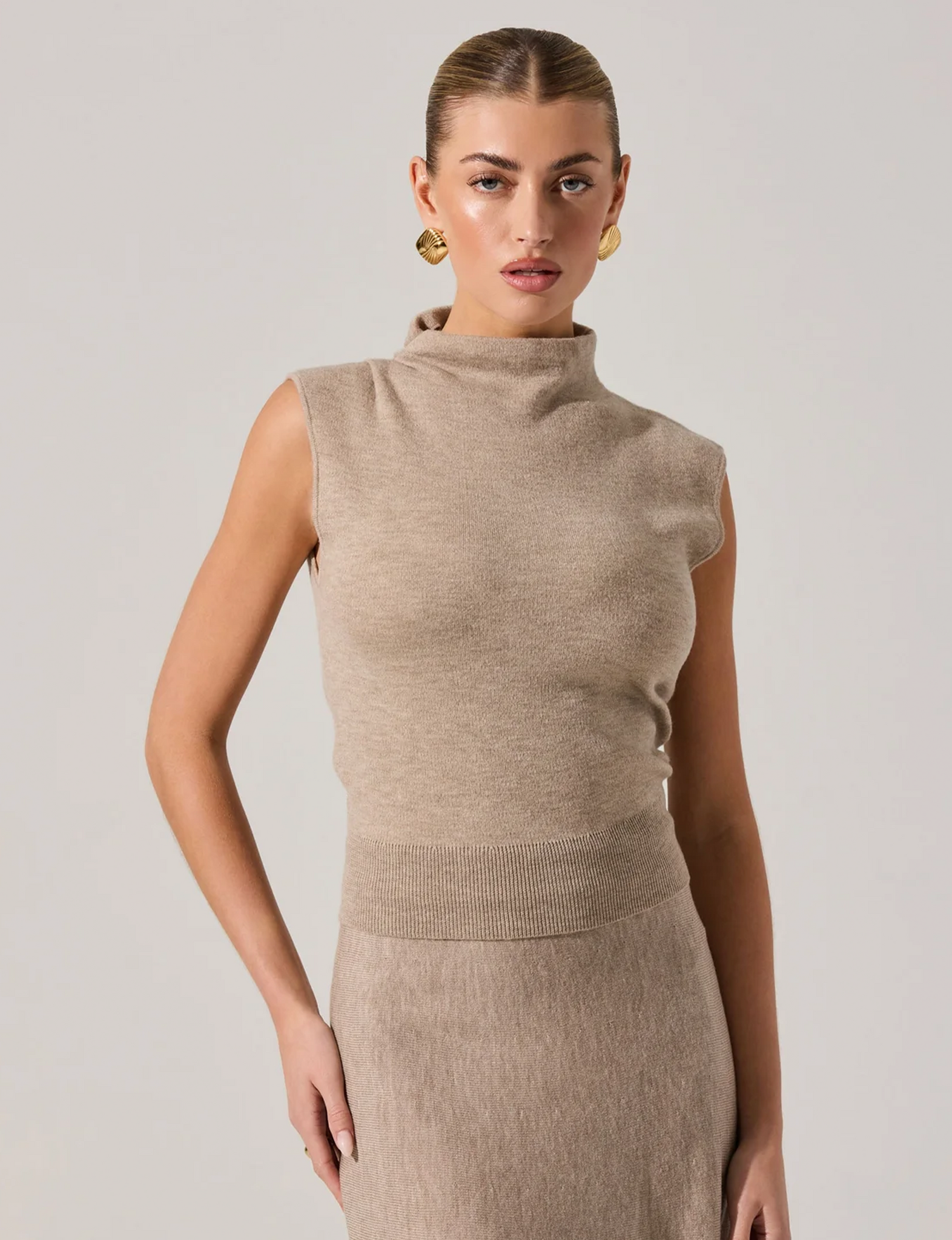 Deora Sweater, Taupe