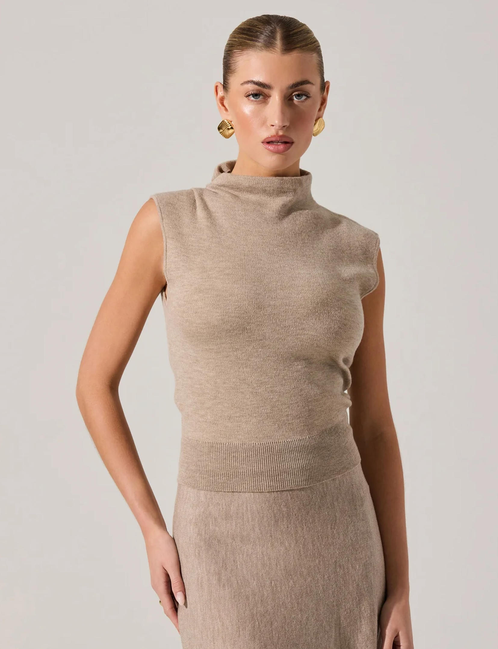 Deora Sweater, Taupe