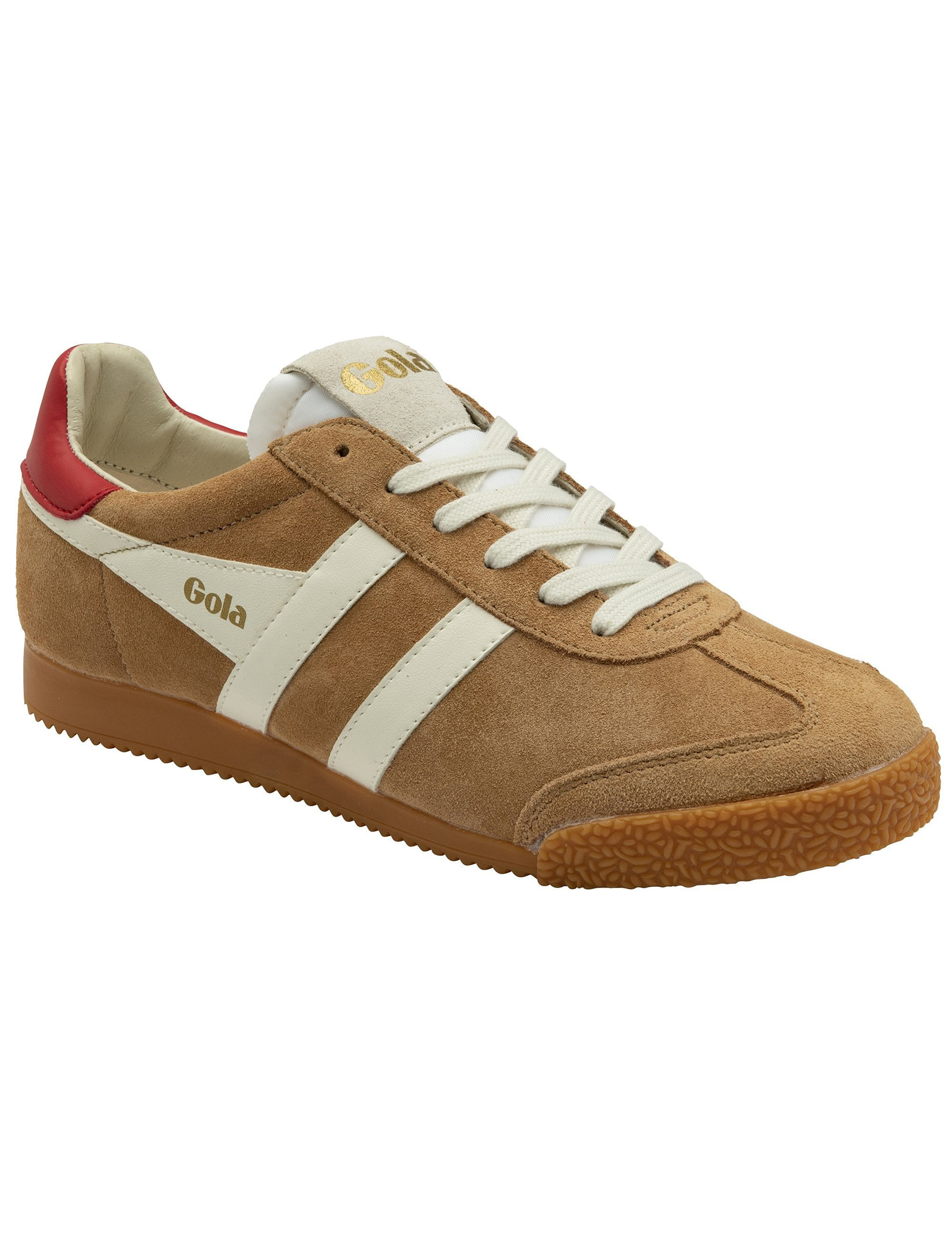 Elan Sneaker, Caramel/White/Red