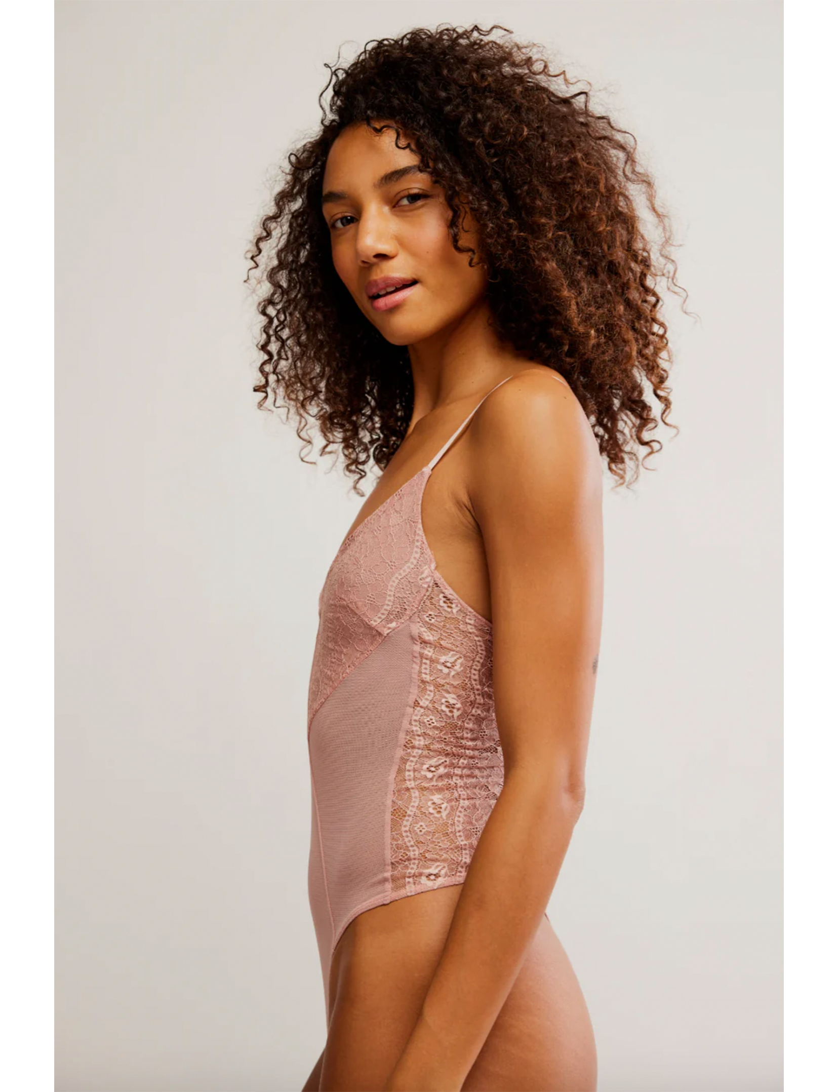 Take My Number Bodysuit, Pink