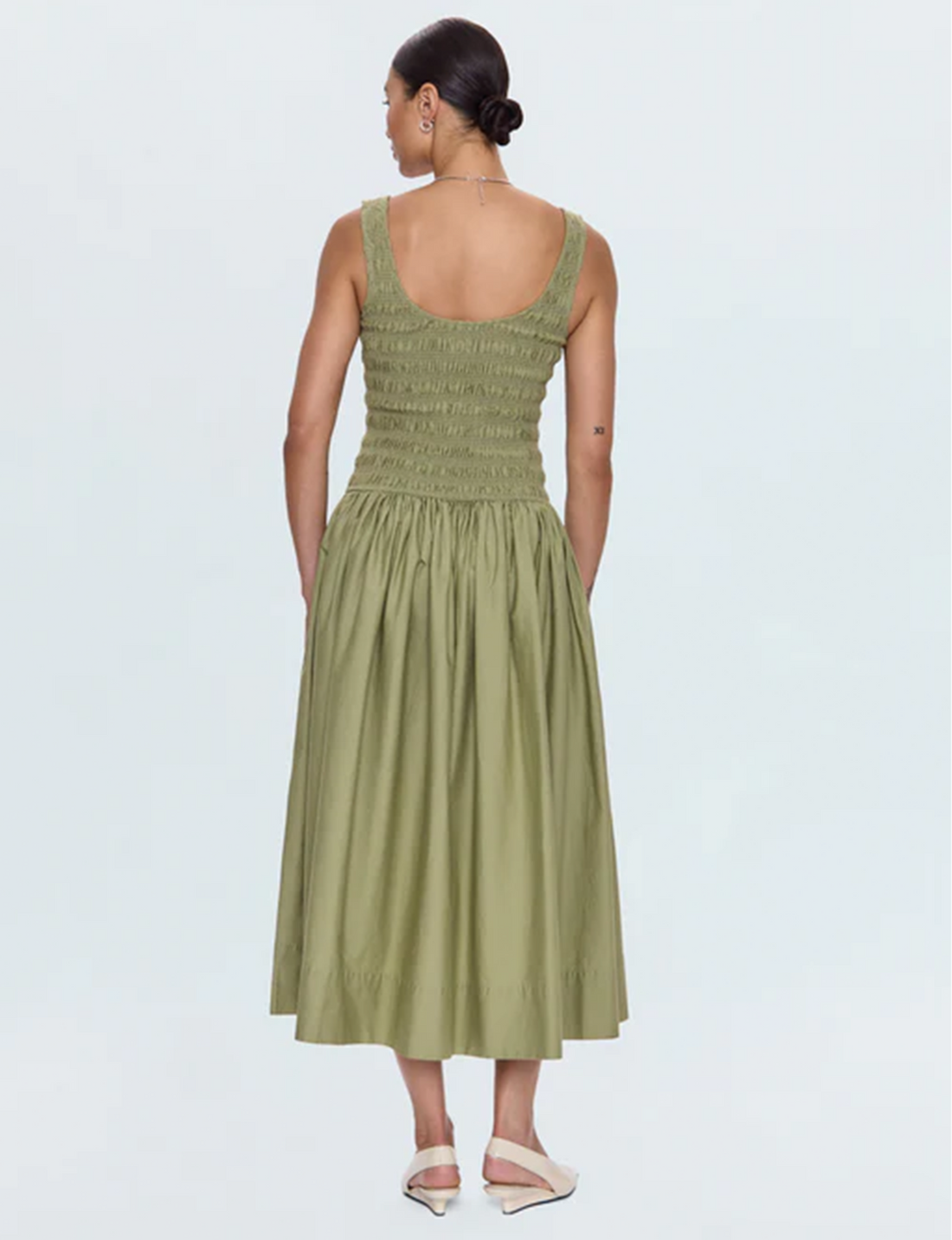 Alessia Dress, Sage