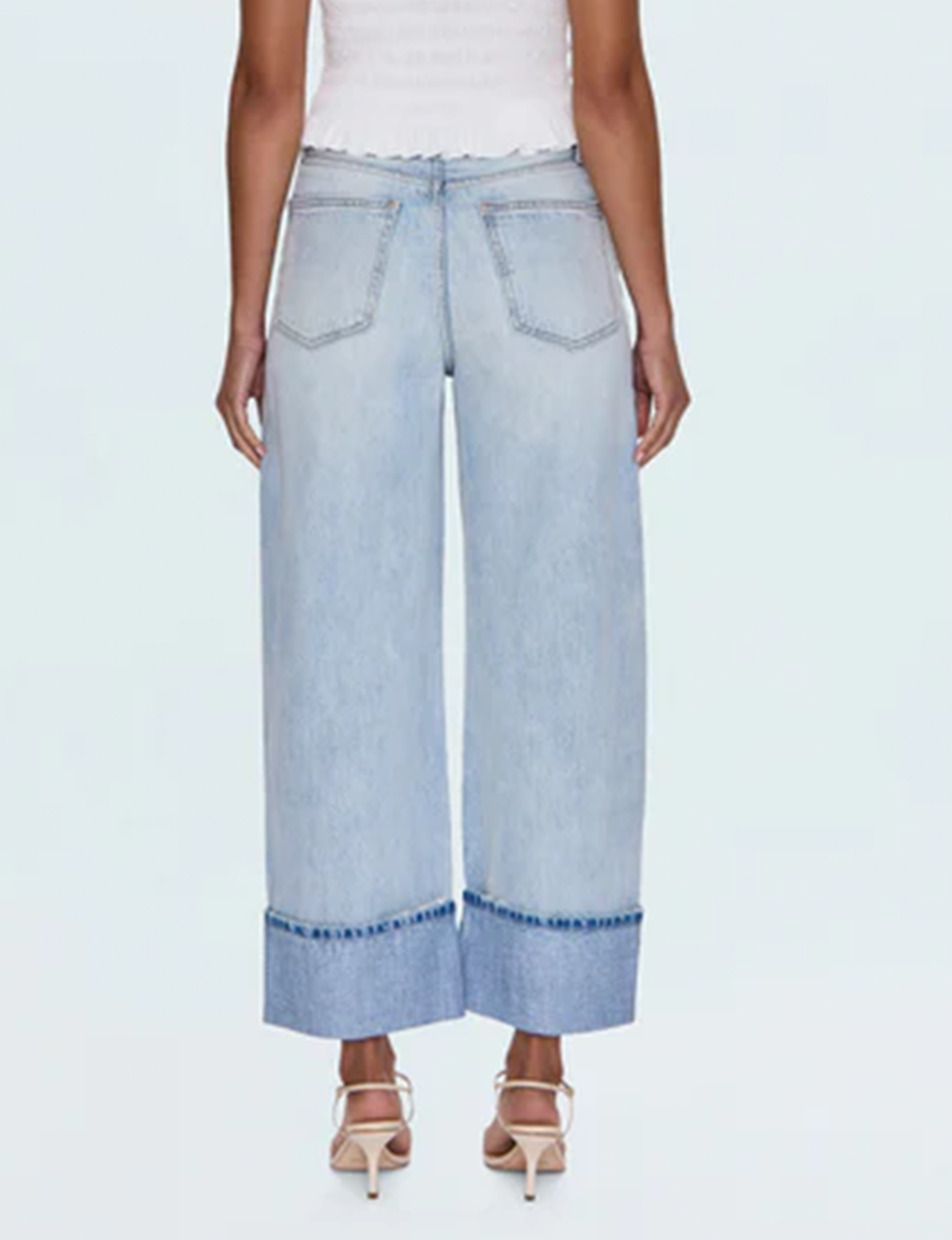 Ryder High Rise Cuffed Leg, Sunrise