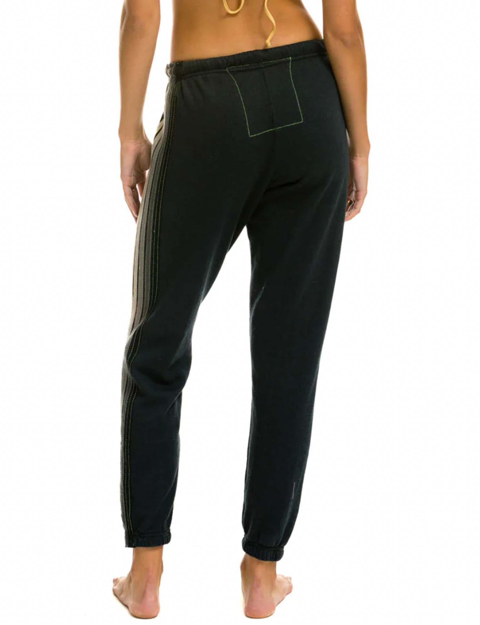 5 Stripe Sweatpants, Charcoal/Grey