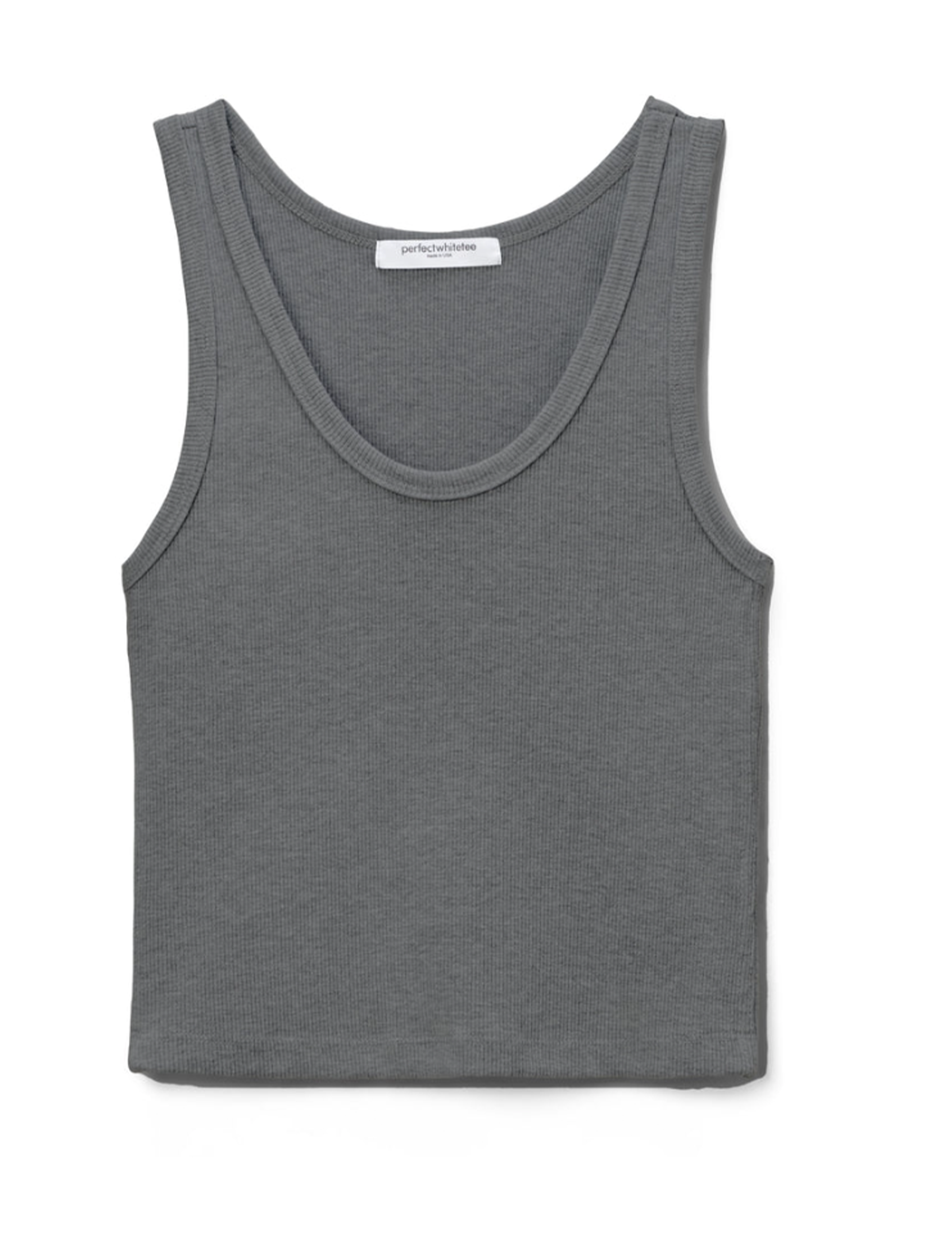 Blondie Tank, Dark Heather Grey