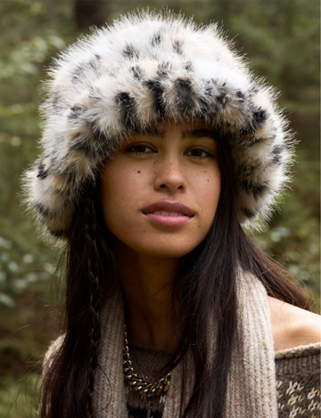 Ice Queen Bucket Hat, Leopard