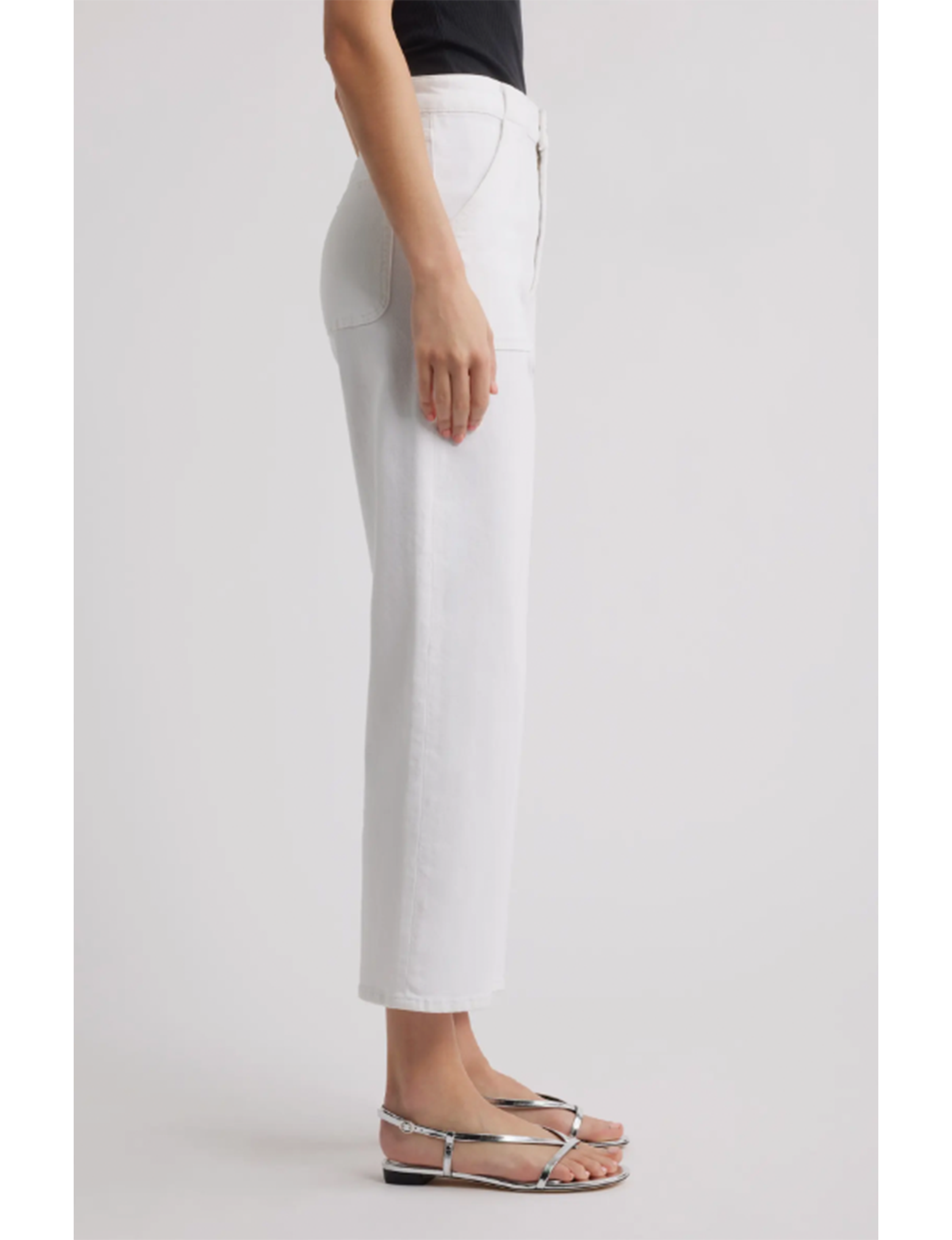 Modern Pocket Pant, White