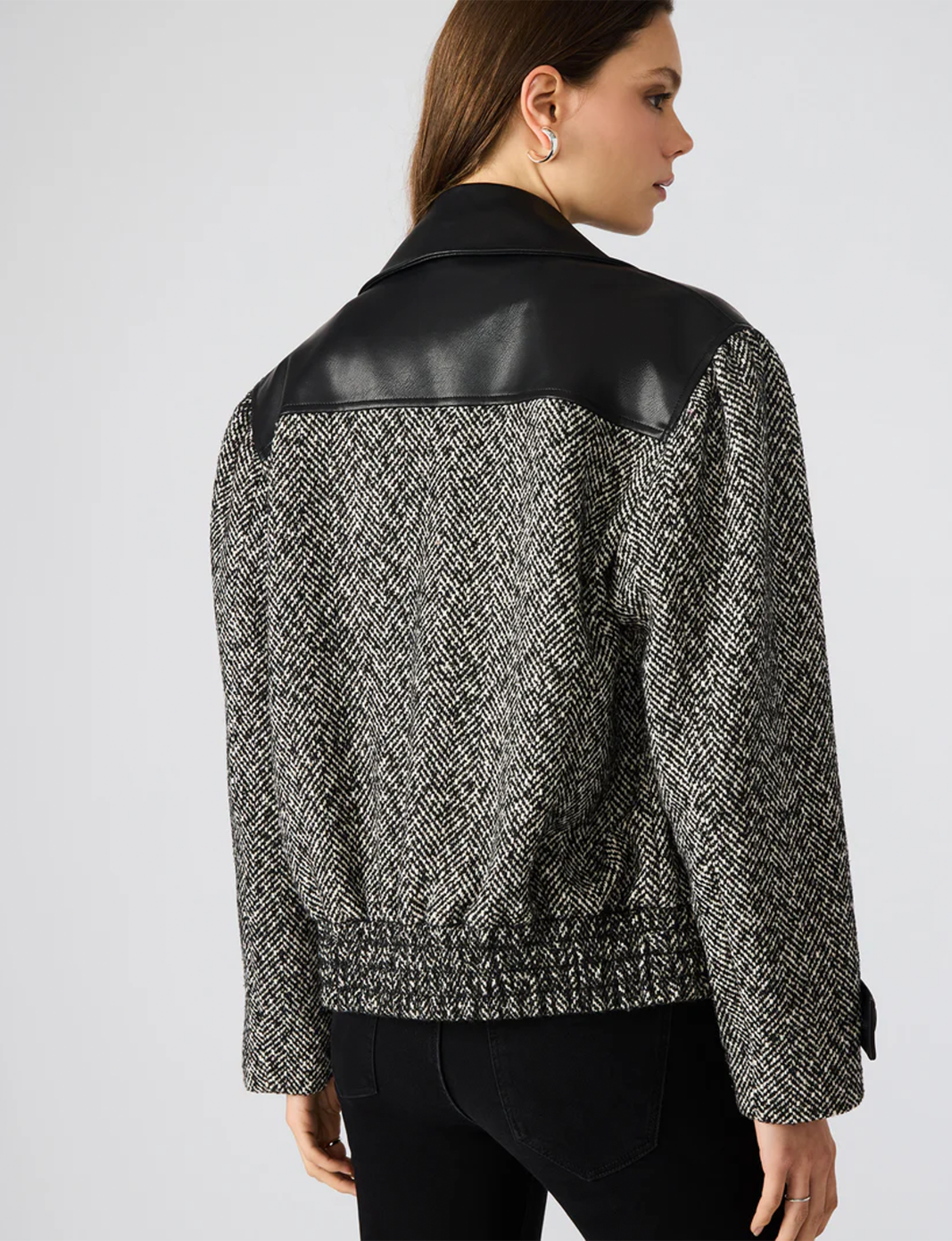 Mercedes Coat, Black