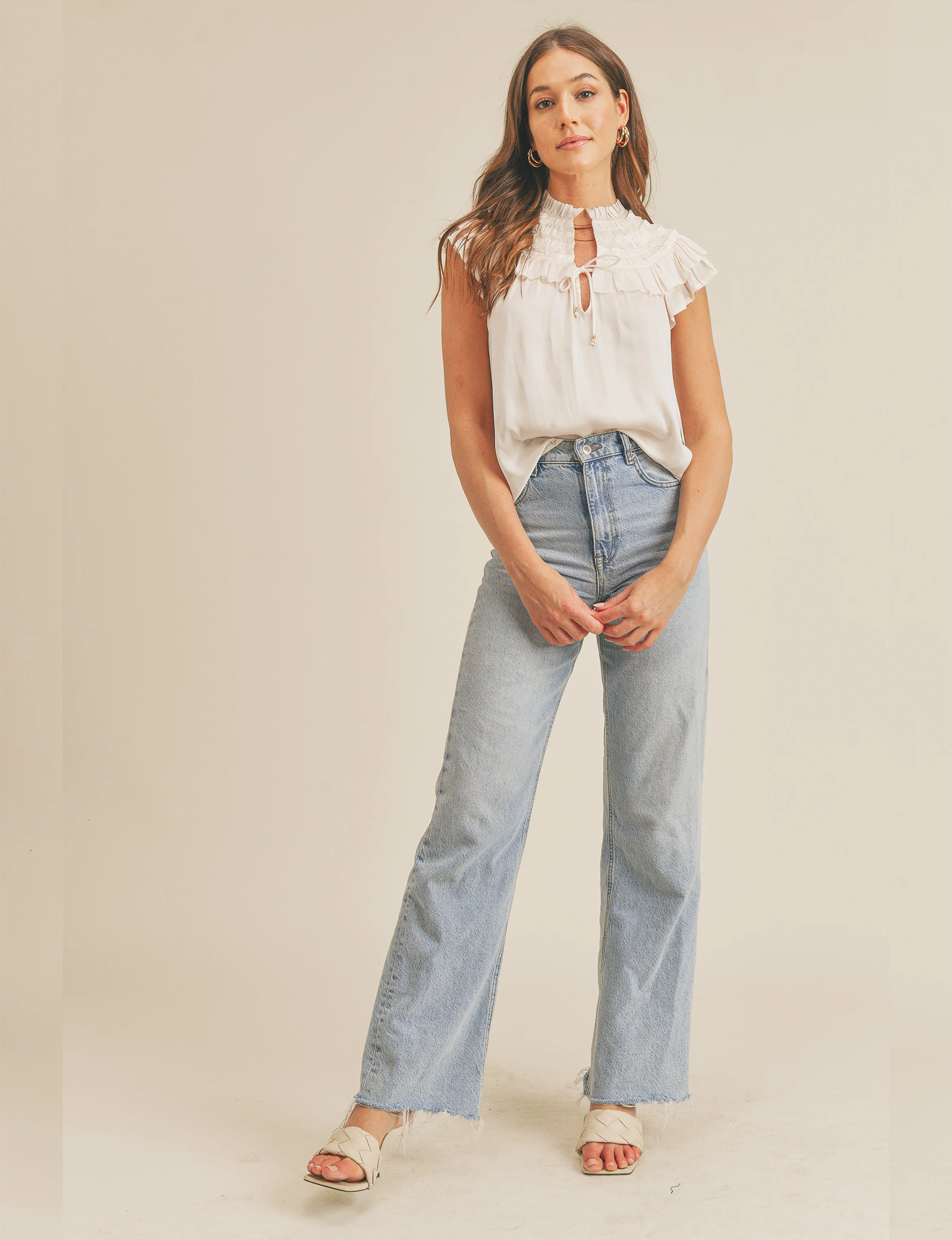 Freya Top, Champagne