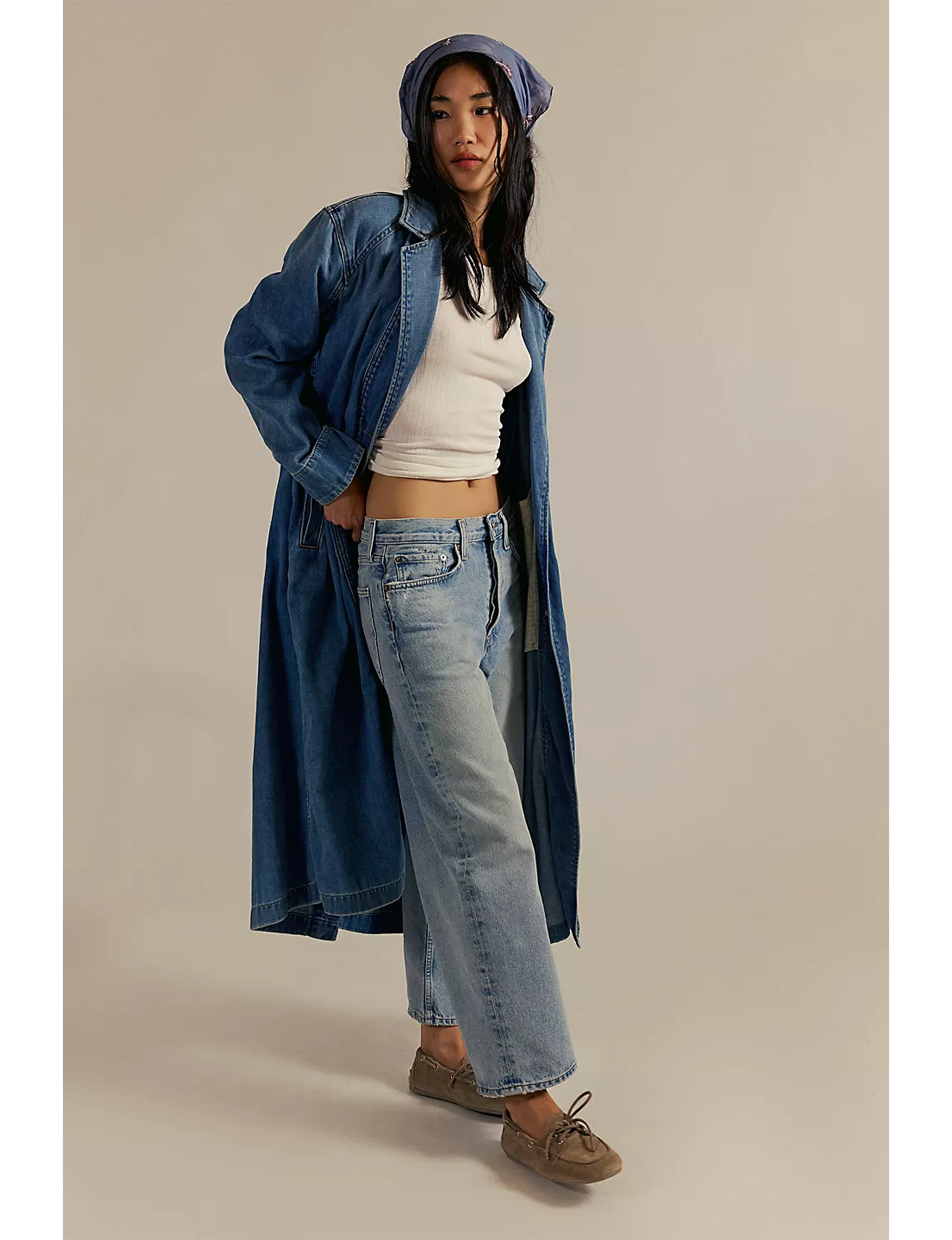 Monique Indigo Duster, Sunlight Blue