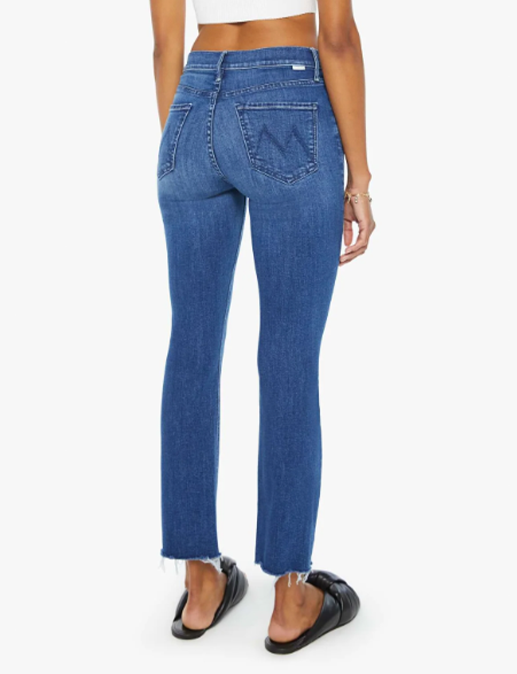 Mid Rise Dazzler Ankle Fray, Nothing Between Us