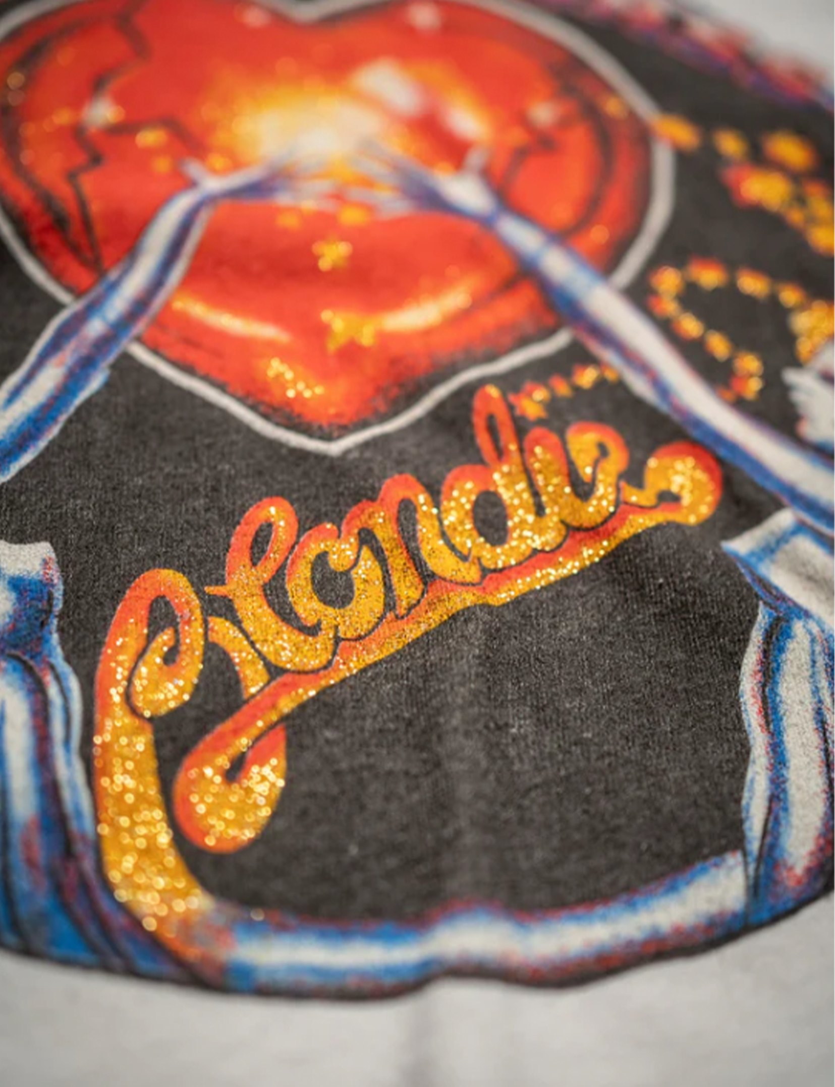 Blondie Cropped Tee, Vintage White