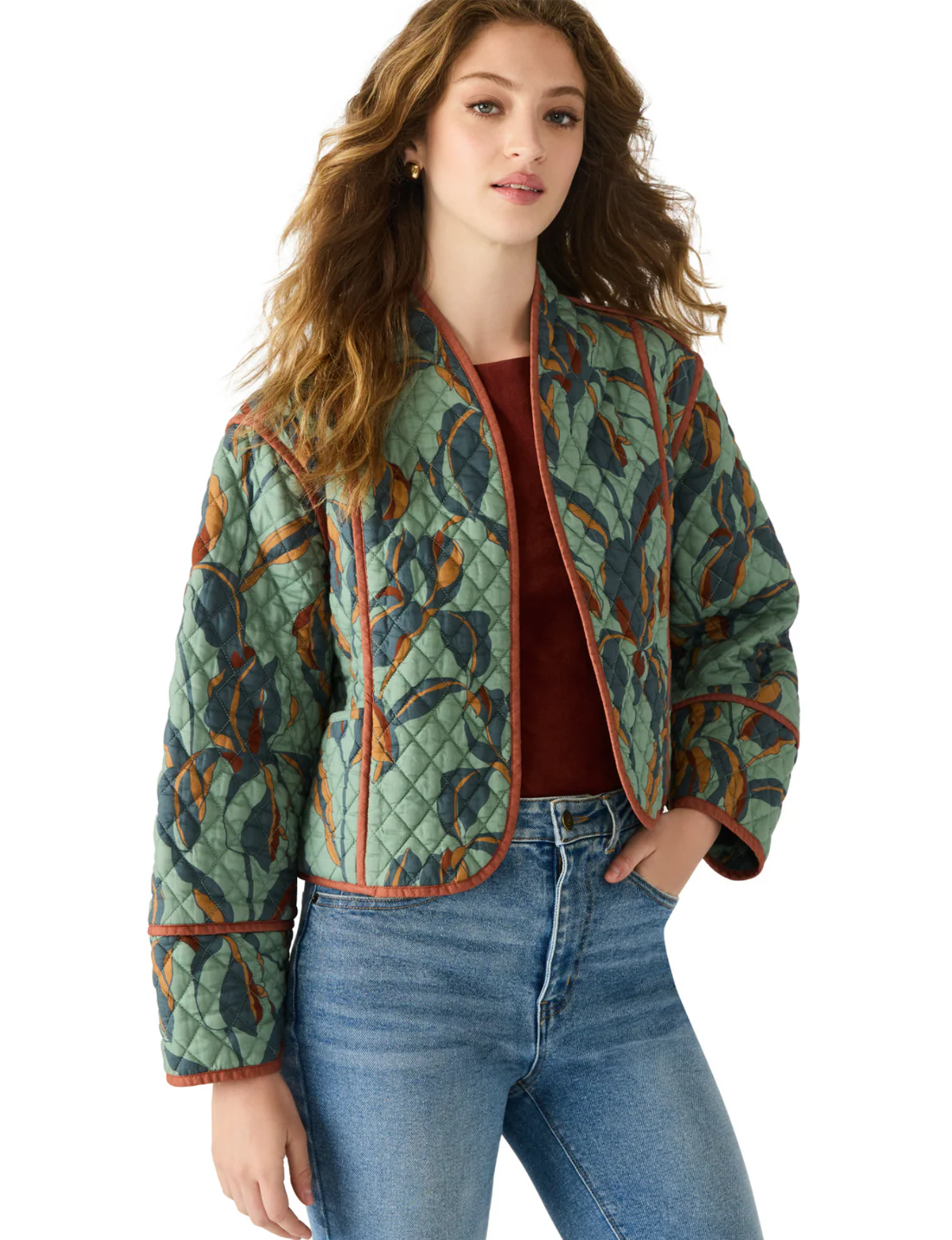 Adalynn Jacket, Dark Sage