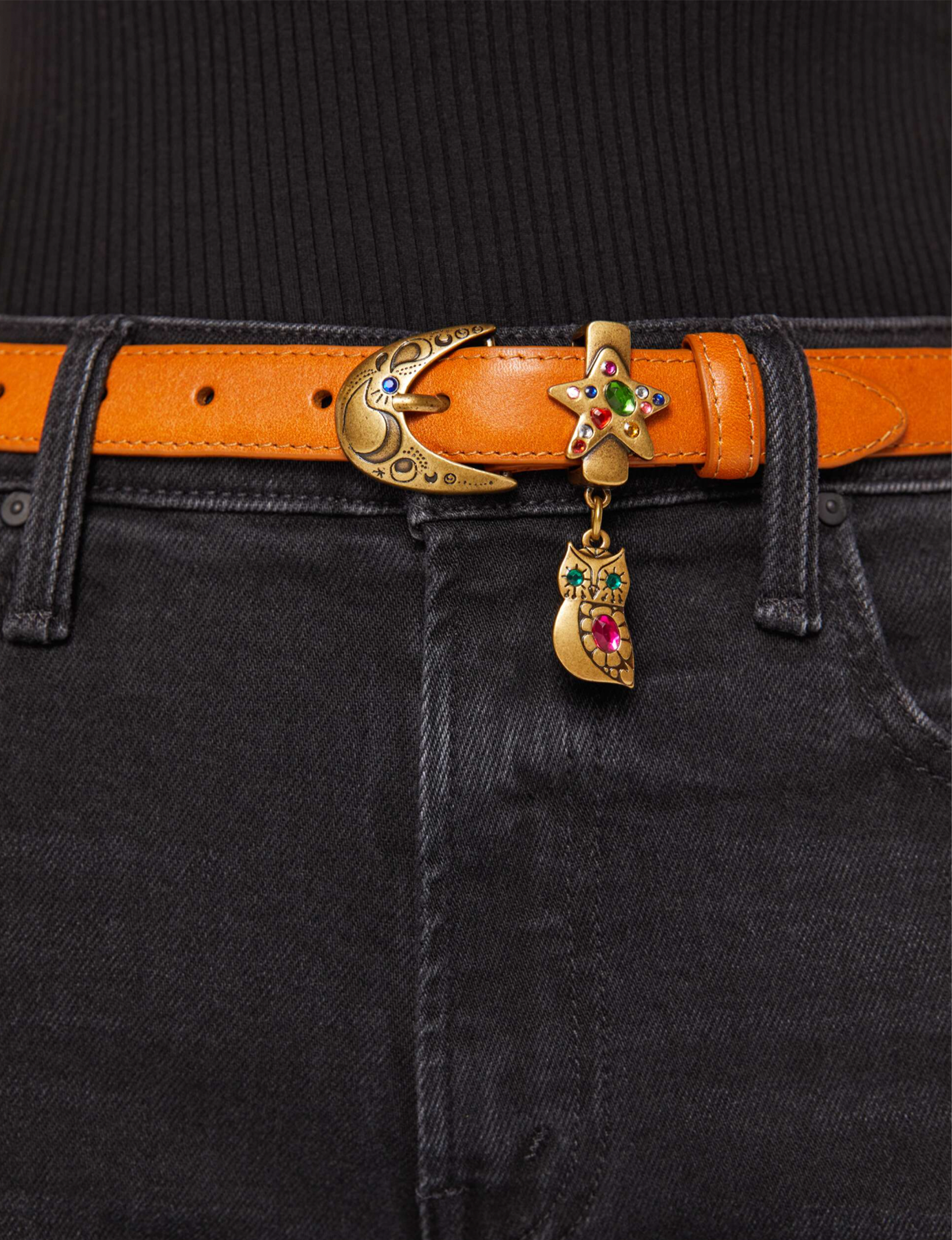 Charm School Belt, Brown