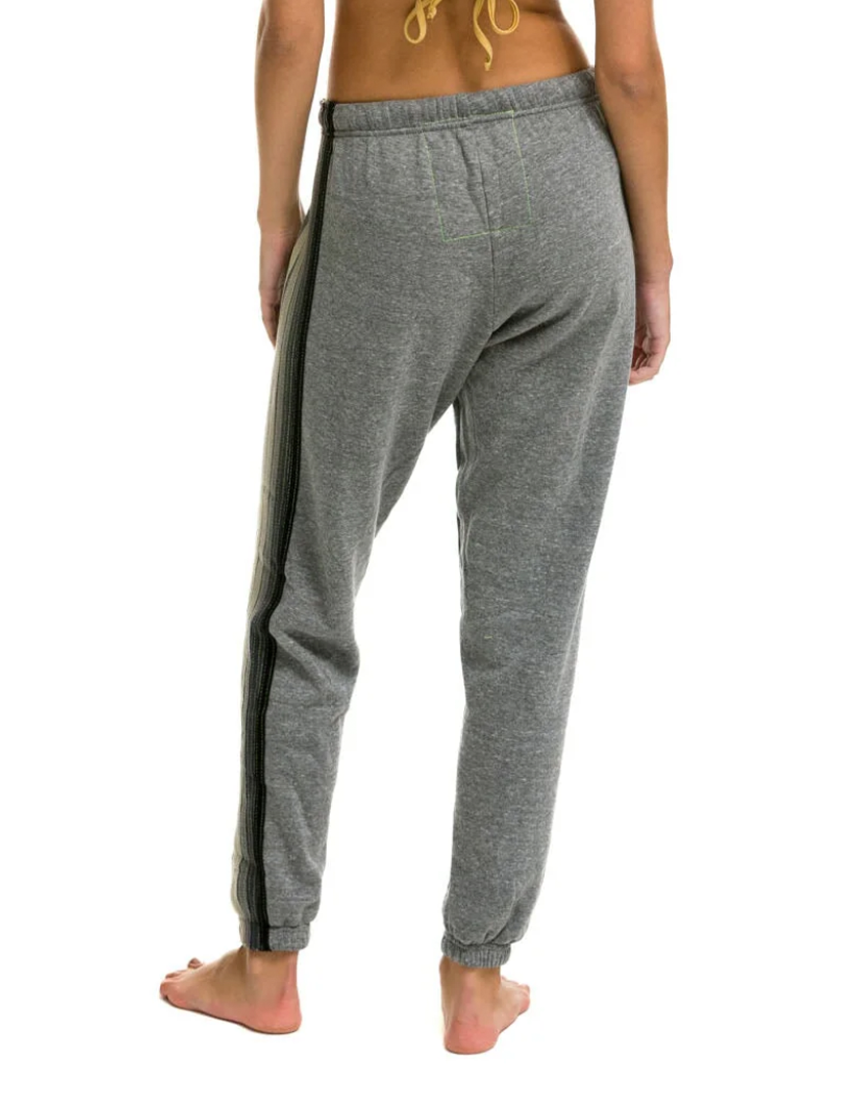 5 Stripe Sweatpants, Heather Grey/Grey