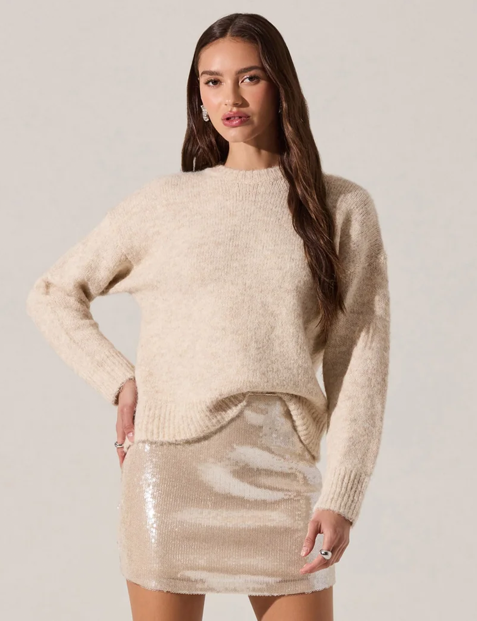 Selbie Sweater, Cream