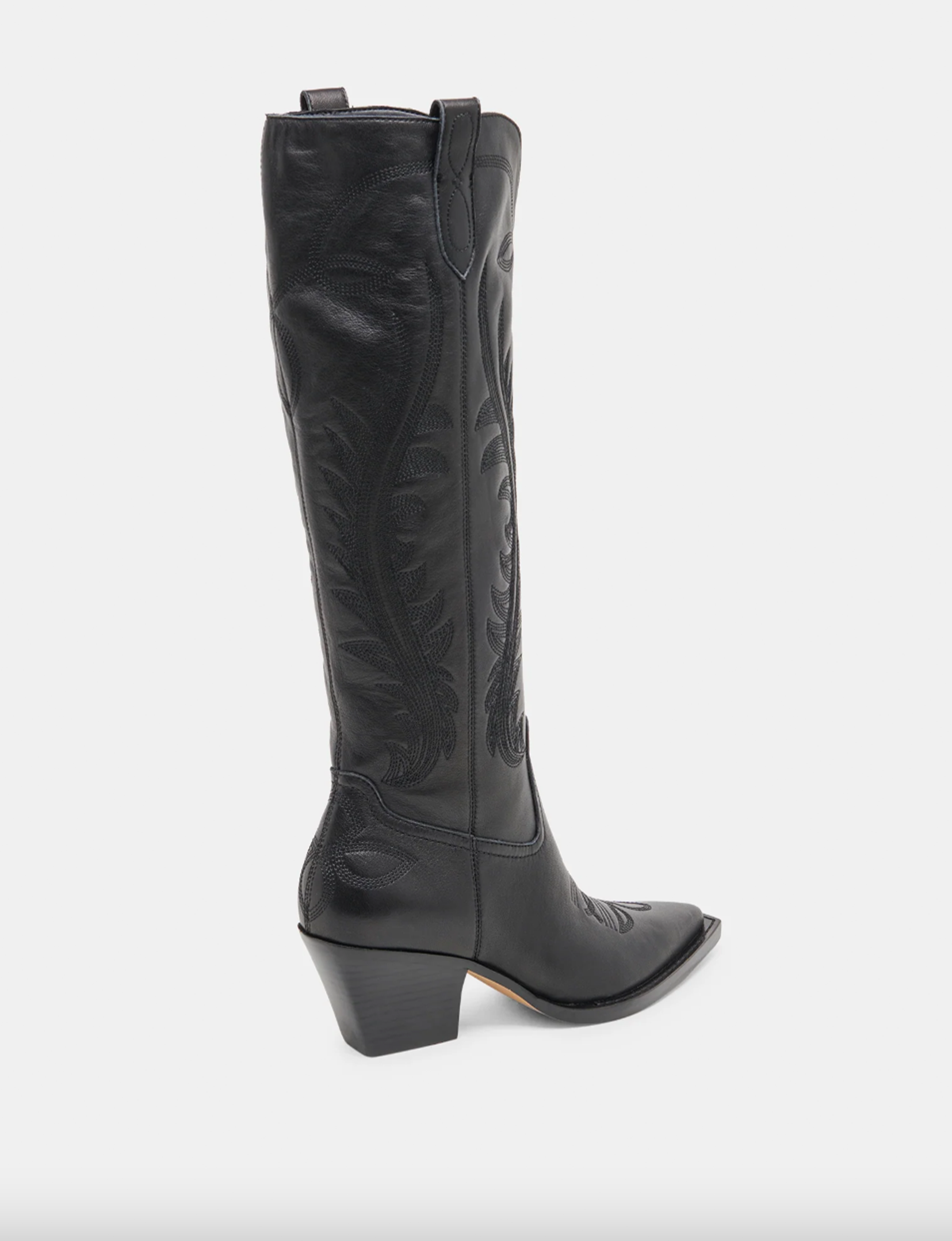 Ryatt Boot, Black Leather